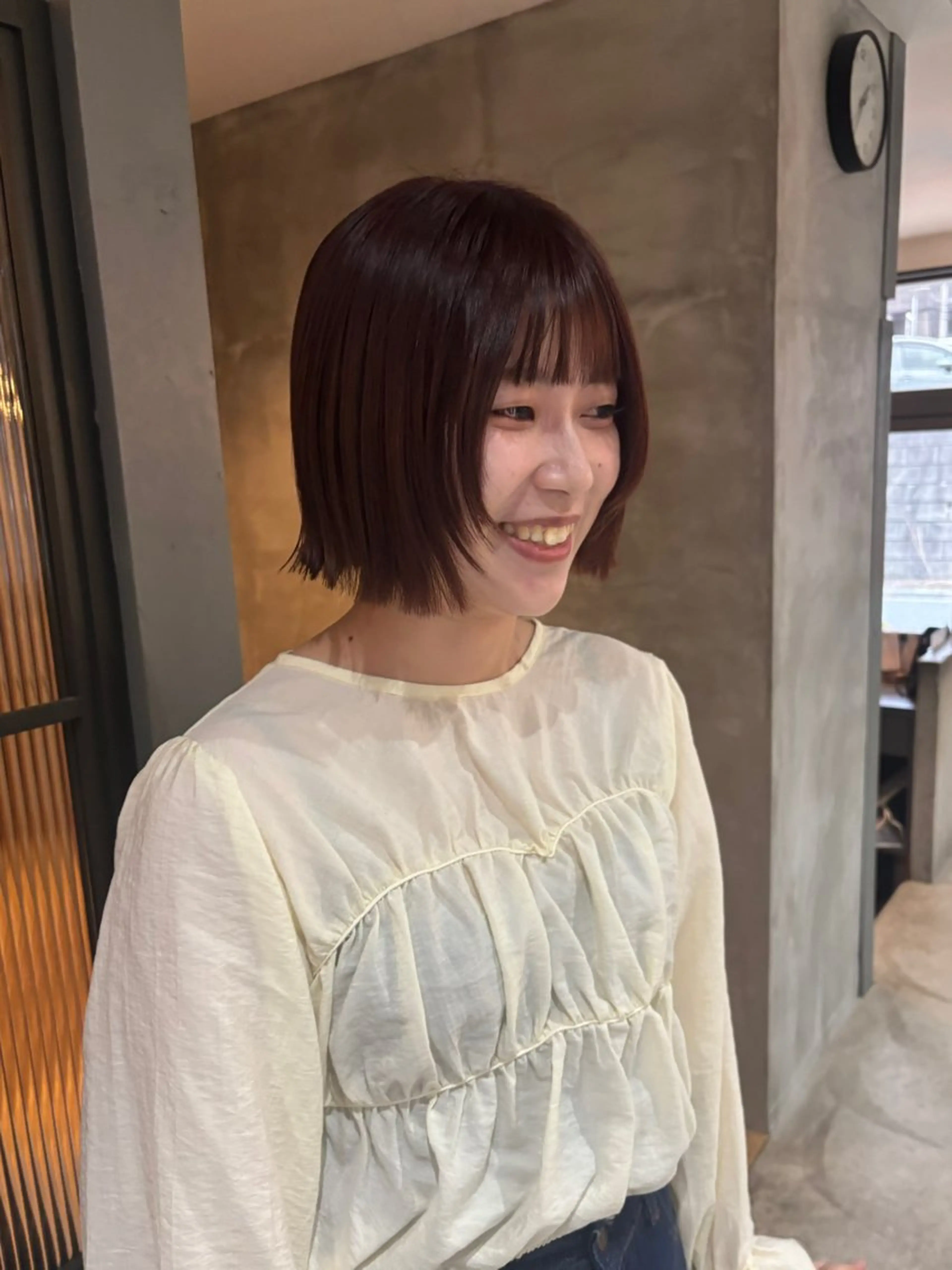 ミディアム ボブ ciala清澄白河所属・MANA/ ciala清澄白河のヘアスタイル