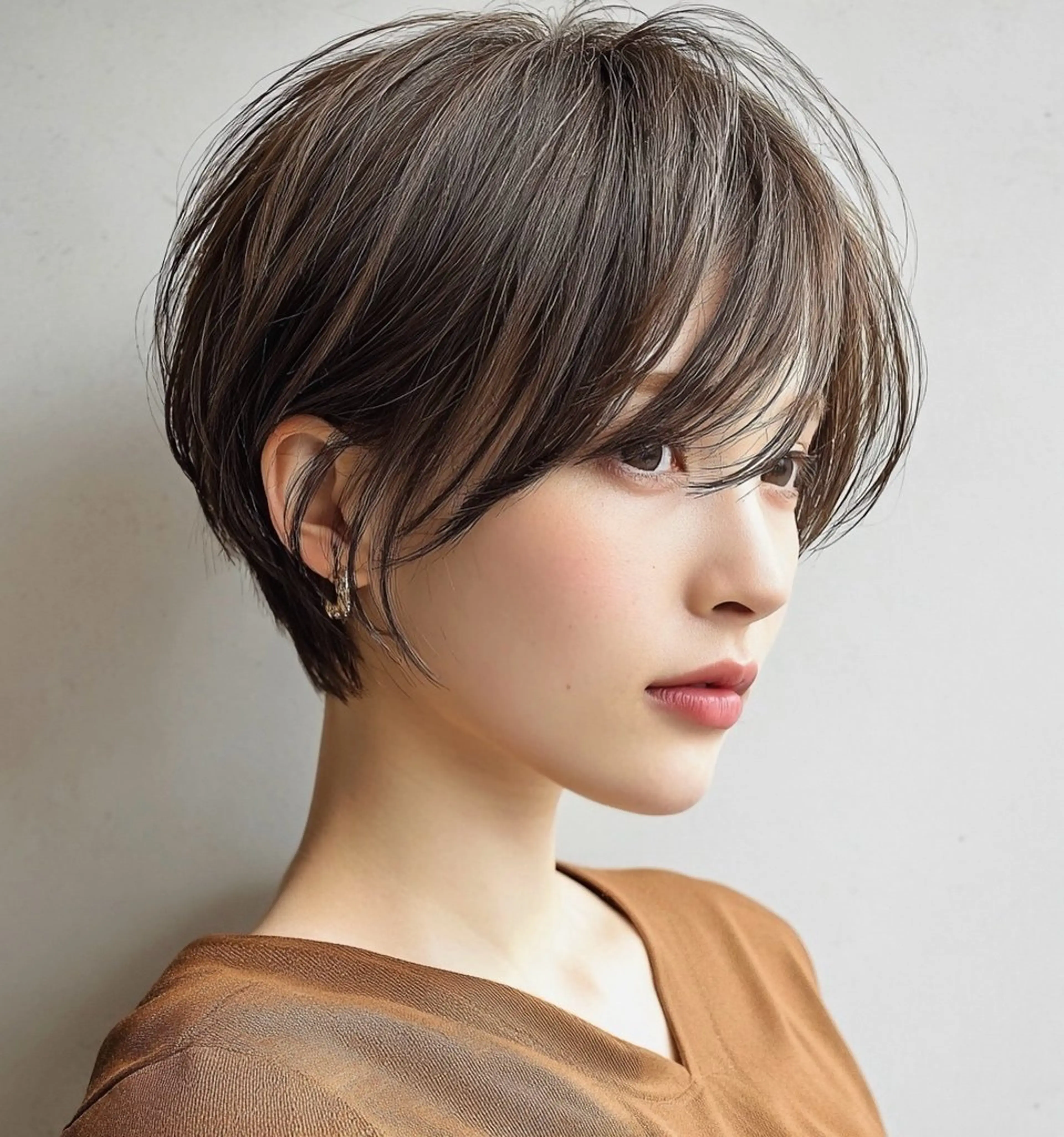 ショート カット ヘアカラー トリートメント ショート/小顔カット /鎌倉/コウスケのヘアスタイル