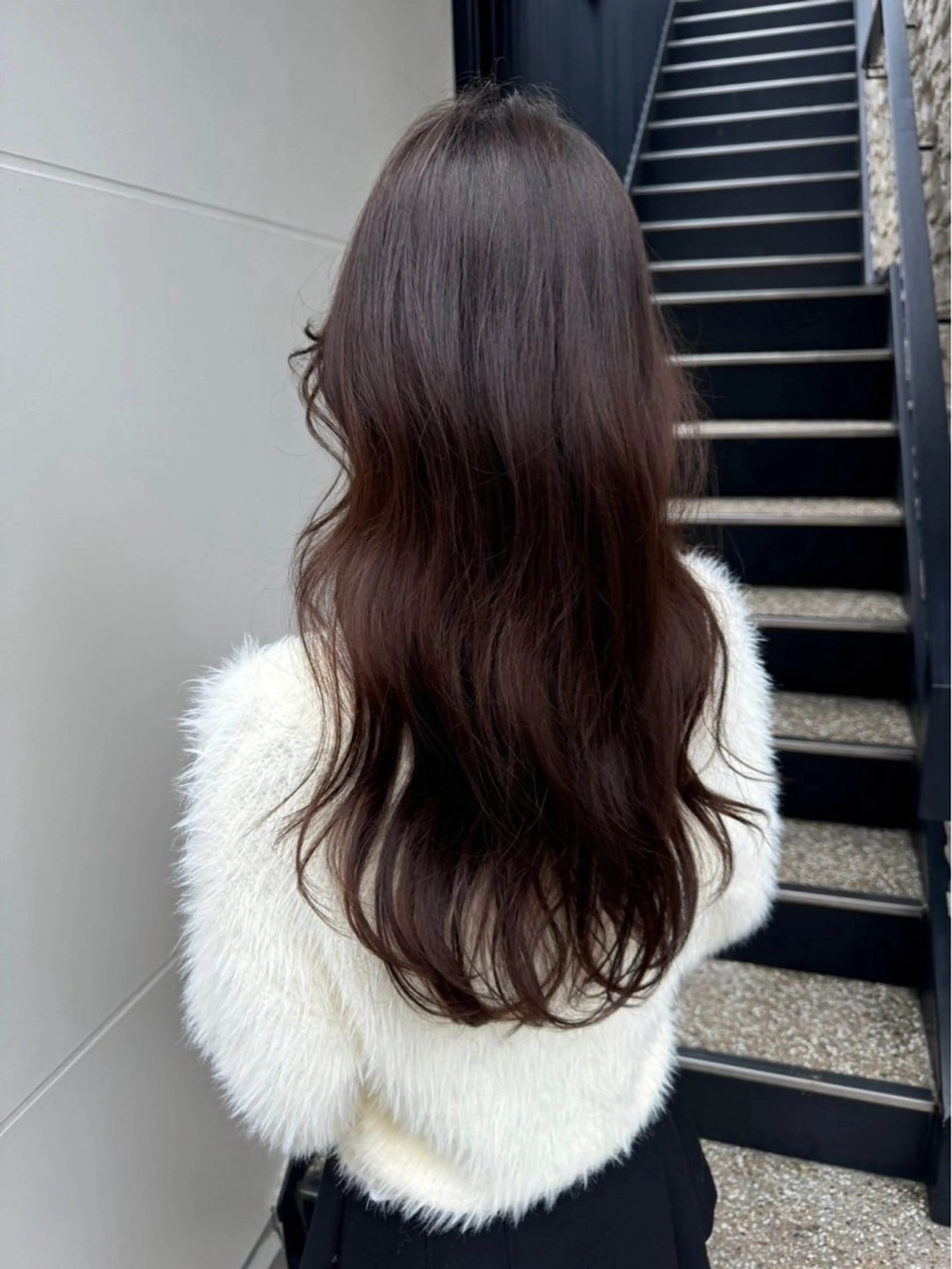 ロング ヘアアレンジ カット トリートメント ヘアセット 🦋顔周りカット/レ イヤー/ユリ🦋のヘアスタイル