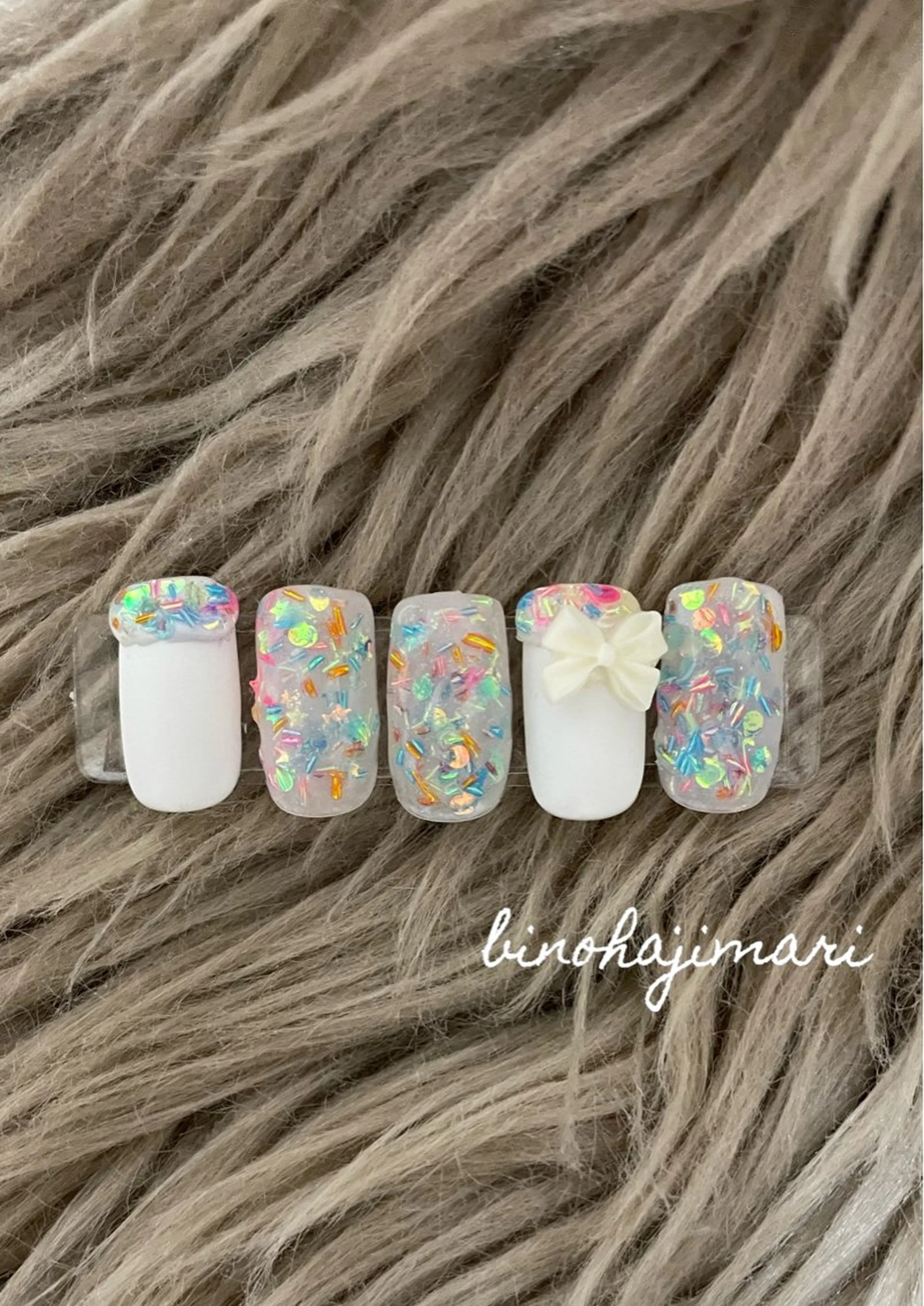 ネイル アートネイル フラッシュネイル 韓国ネイル ラメ(グリッター) スクエアネイル ♡Bivi♡自爪に 優しいネイルサロンのネイルデザイン