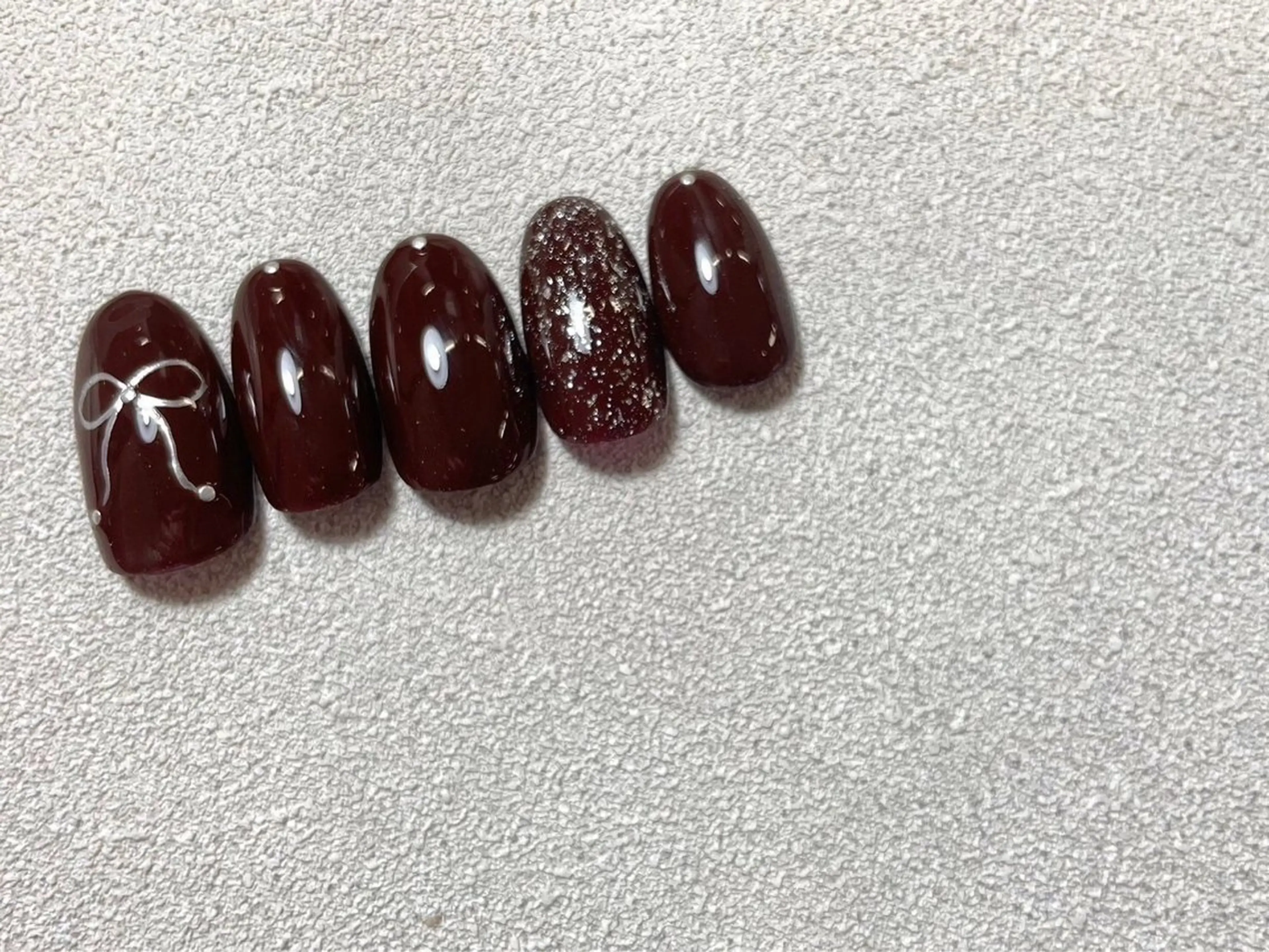 ネイル ⭐︎休業中の練習⭐︎ JNA認定講師髙橋のネイルデザイン