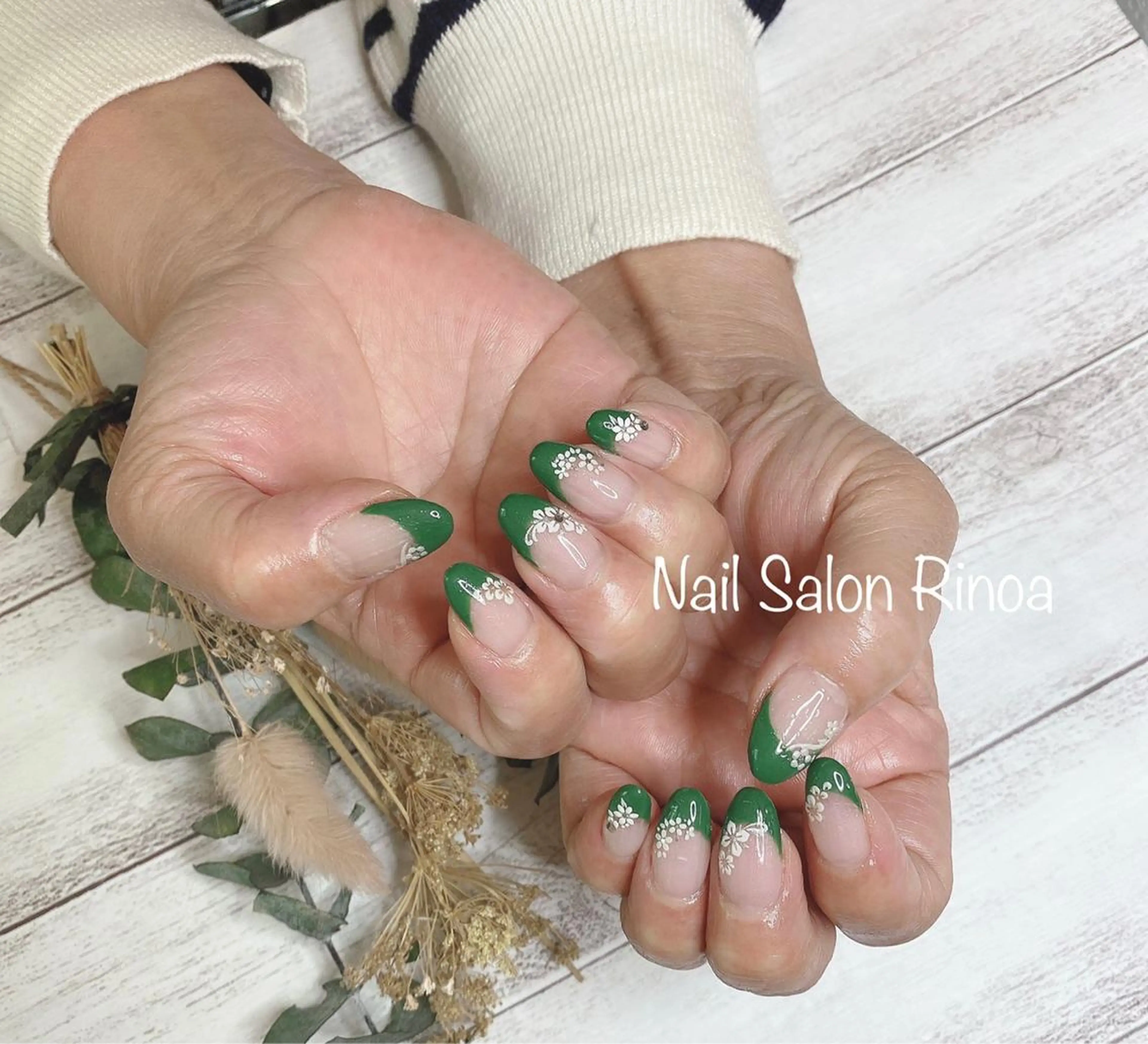 ネイル フレンチネイル Nail Salon Rinoaのネイルデザイン