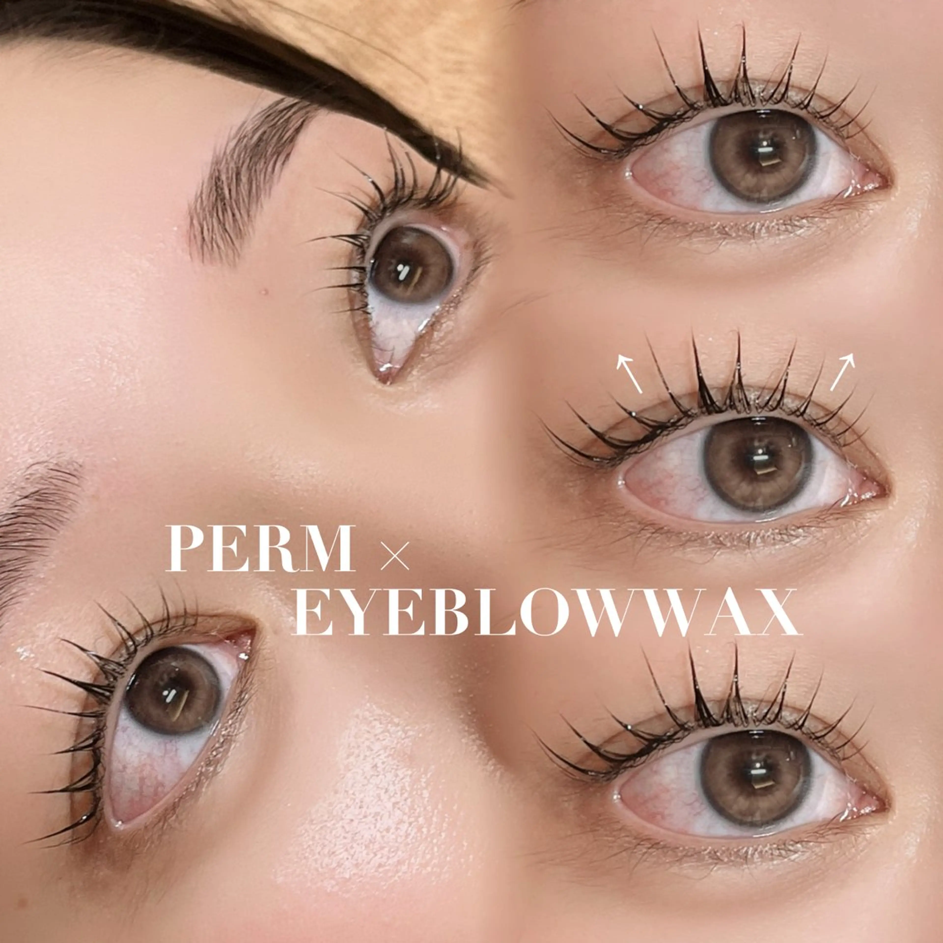 🫧 お得な⋆⸜ set menu ⸝‍⋆【 パリジェンヌラッシュリフト➕アイブロウWax脱毛 】パーマに変更可能🫧の写真