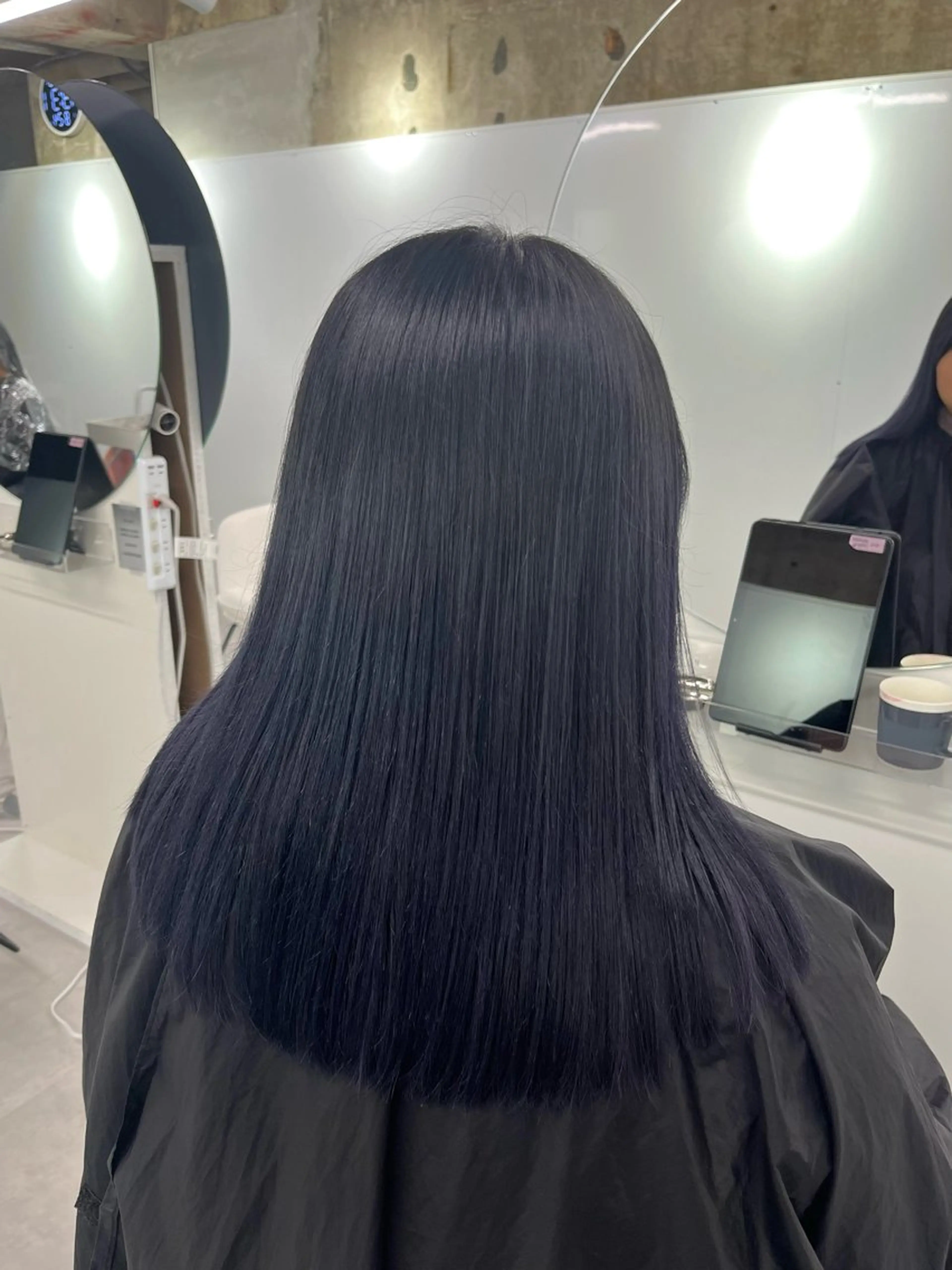 セミロング カット ヘアカラー トリートメント yuuna ✮ レイヤーカットのヘアスタイル