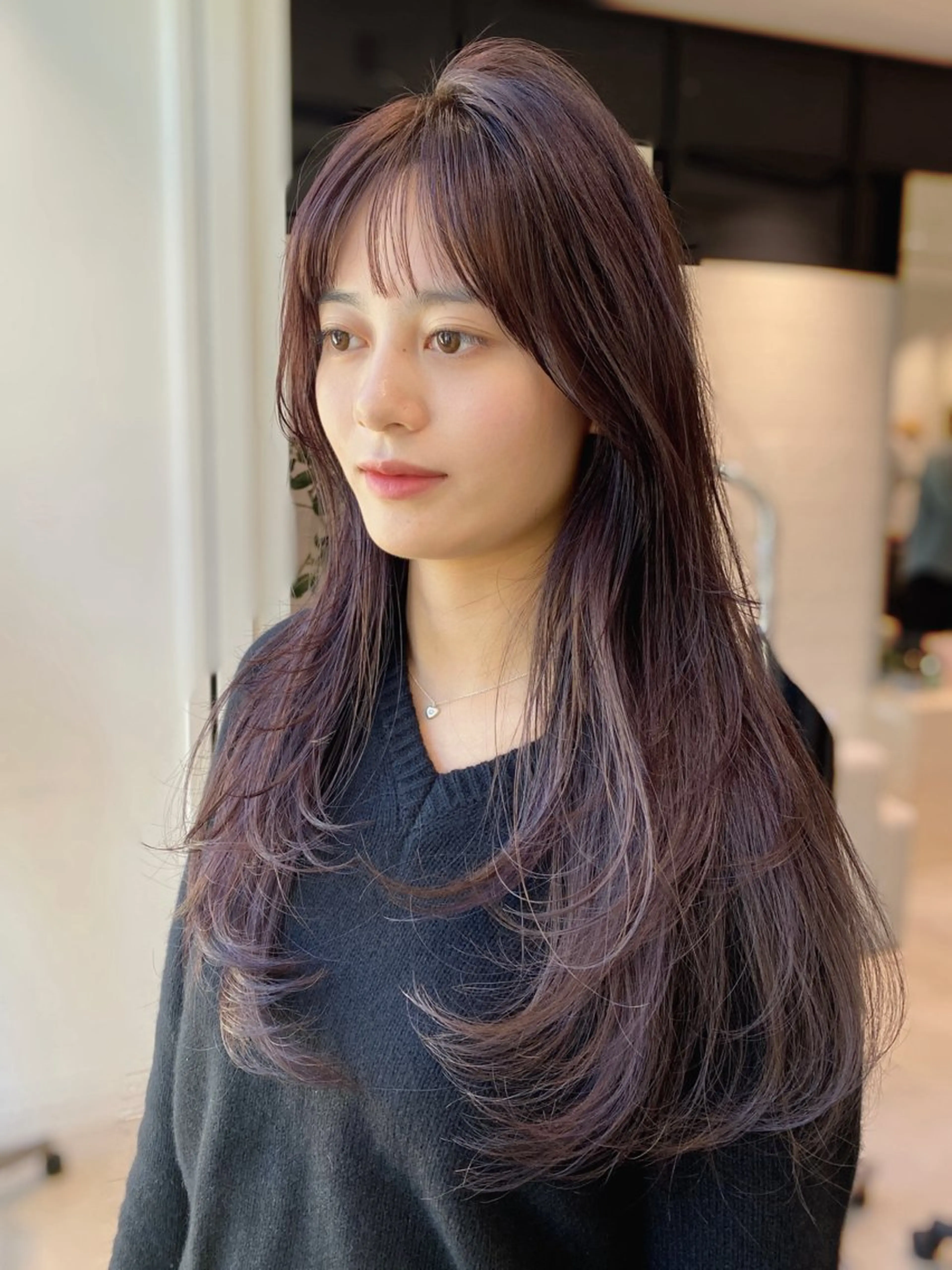 ロング 銀座/髪質改善/韓国 カラー🍓原田侑依のヘアスタイル