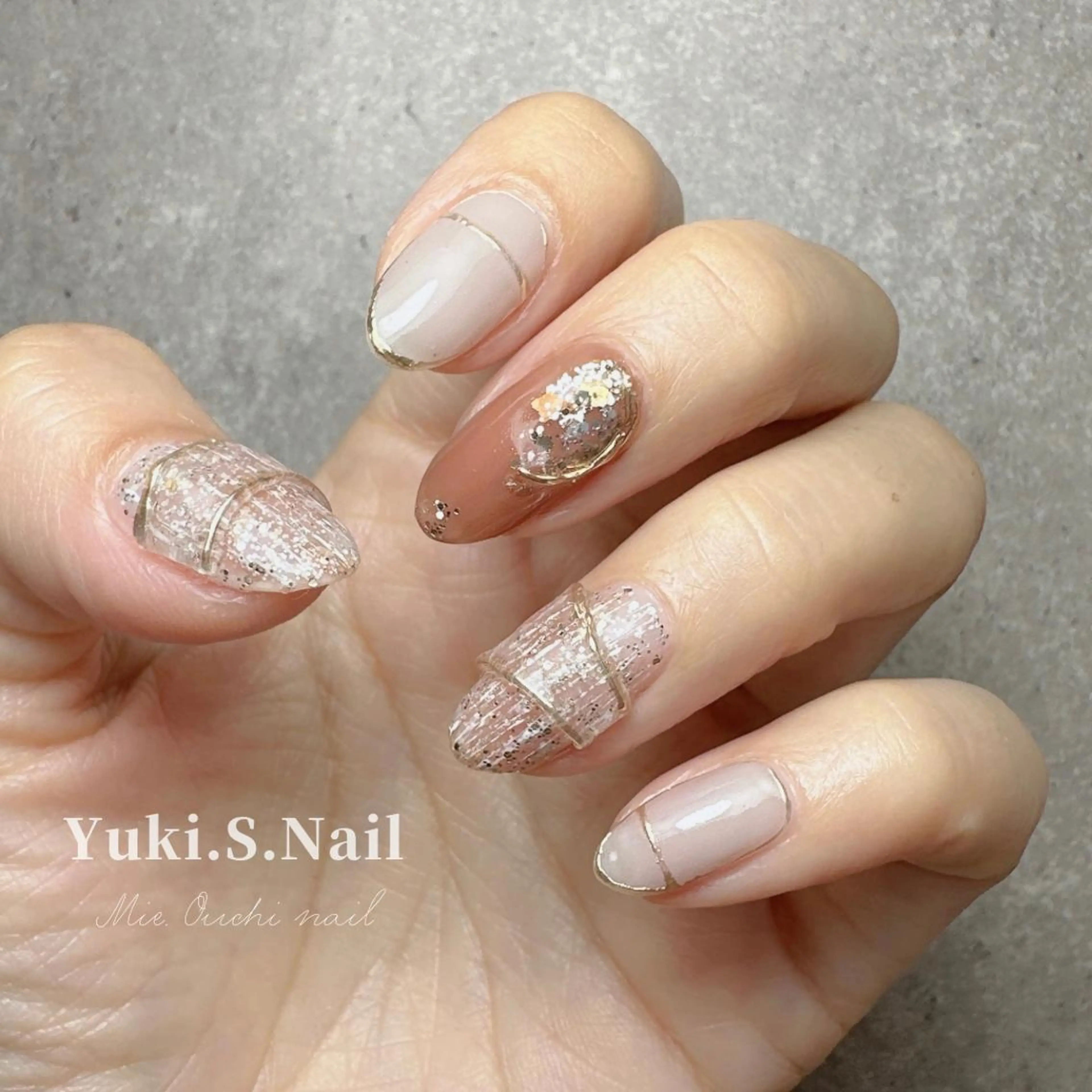 ミディアム Yuki S.Nailのネイルデザイン