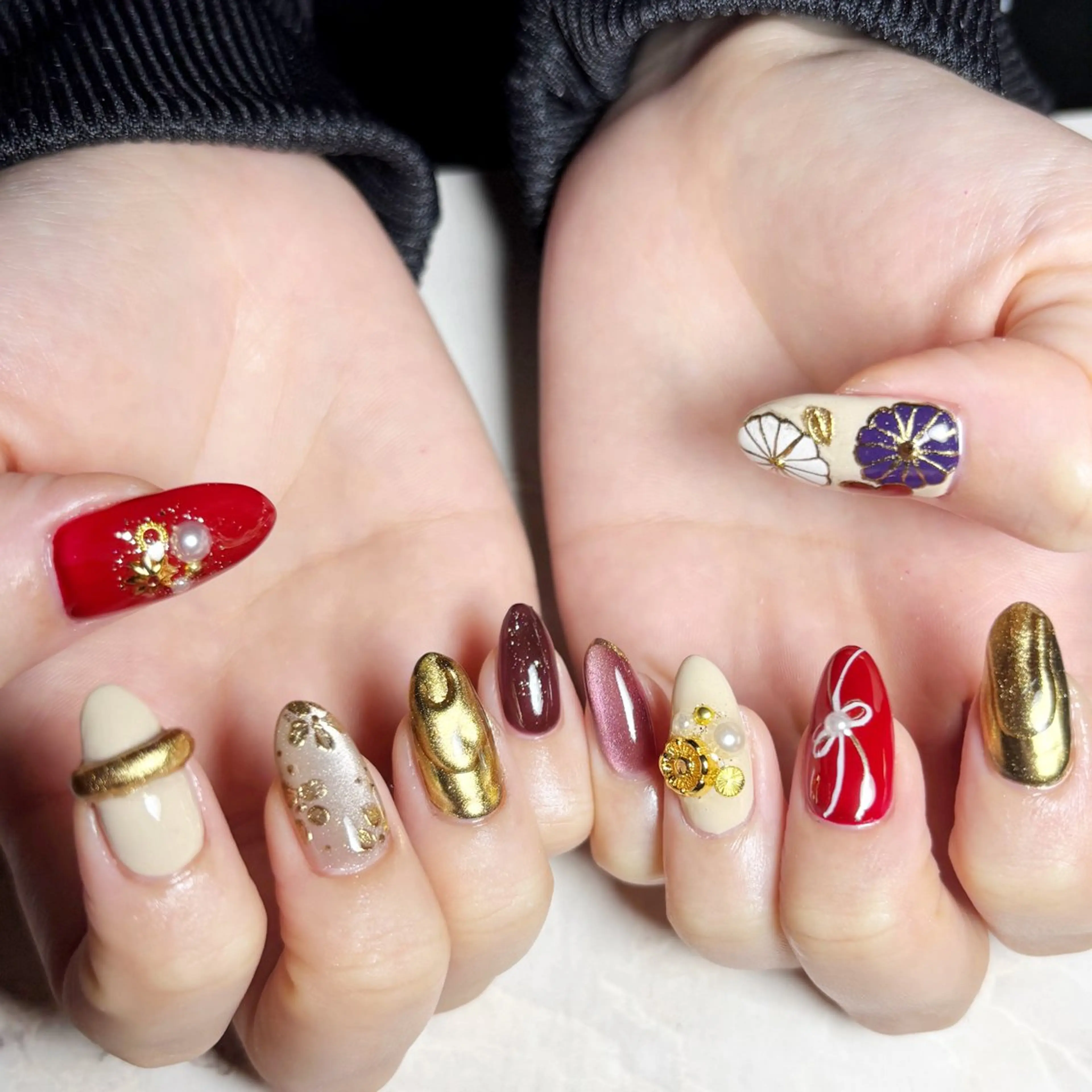 ショート watanabe miyuuのネイルデザイン