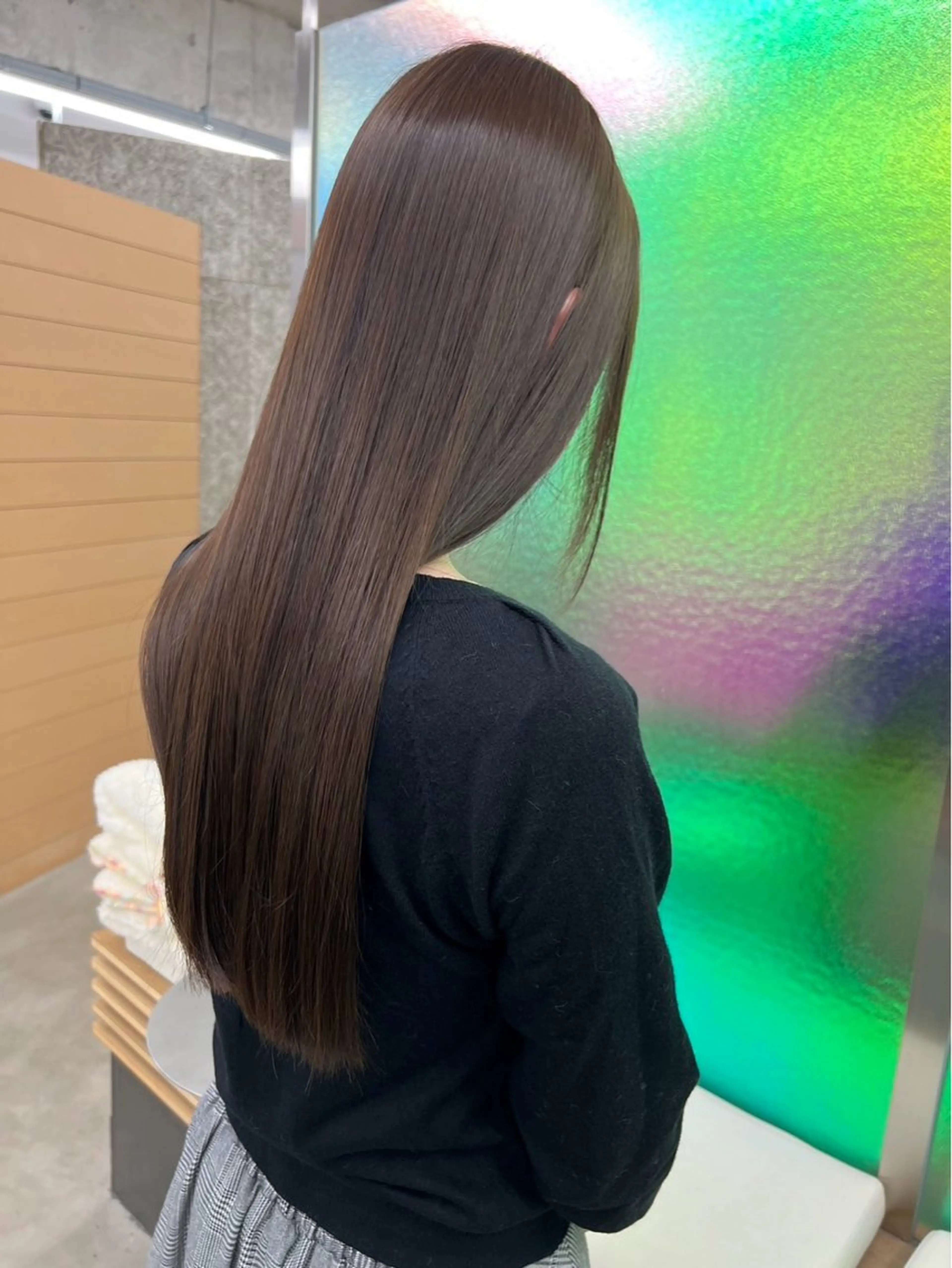 🌈カラー＋超音波TOKIO（5工程）トリートメント🧡の写真