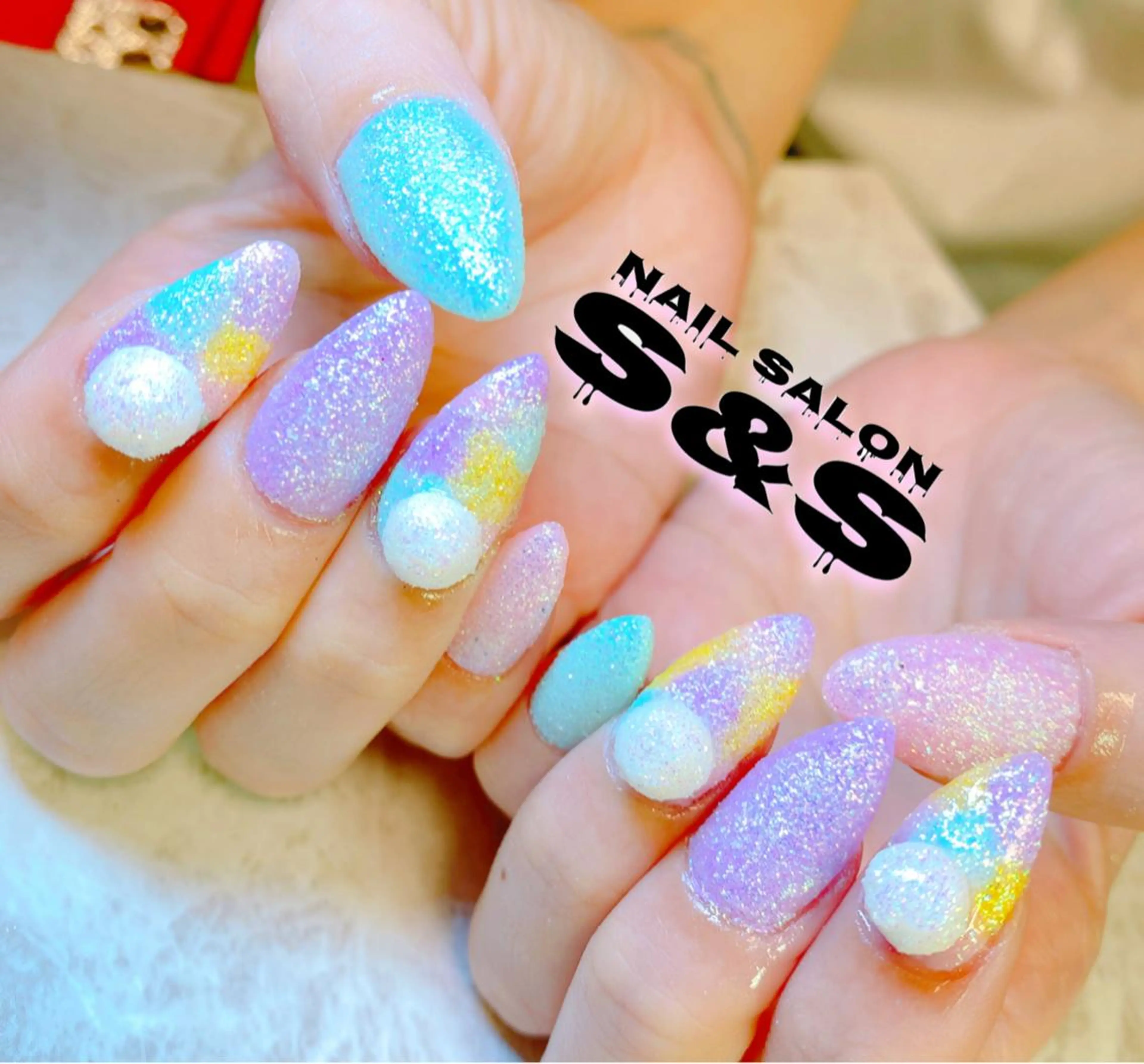 ネイル 長さ出し メンズネイル 持ち込み スカルプネイル S&S 村田小百合のネイルデザイン