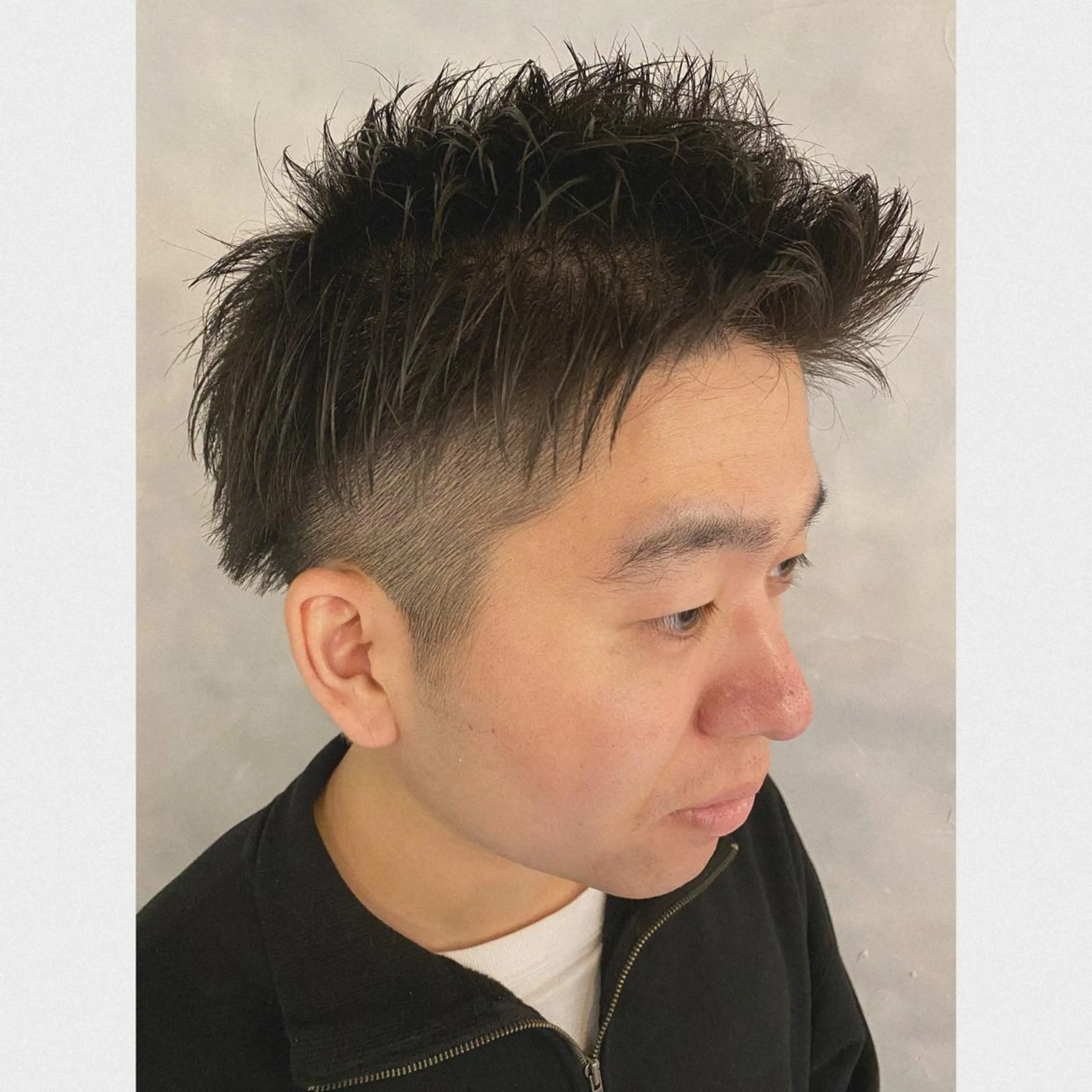 ショート メンズ カット ヘアカラー トリートメント 田上 (たのうえ)のヘアスタイル