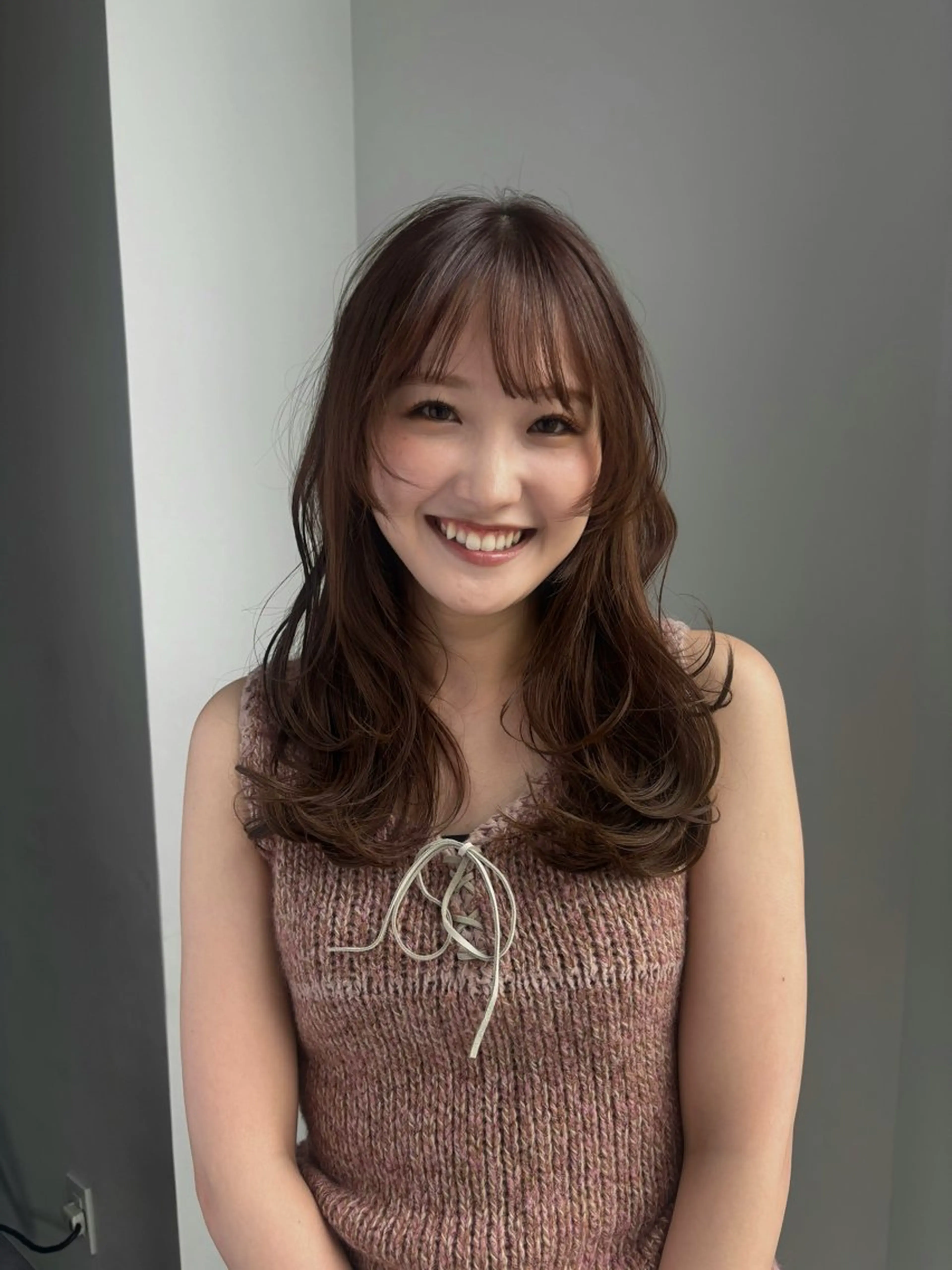 ロング カラー ヘアアレンジ カット レイヤー/メンズ🥑 マエダアズミ🥑のヘアスタイル