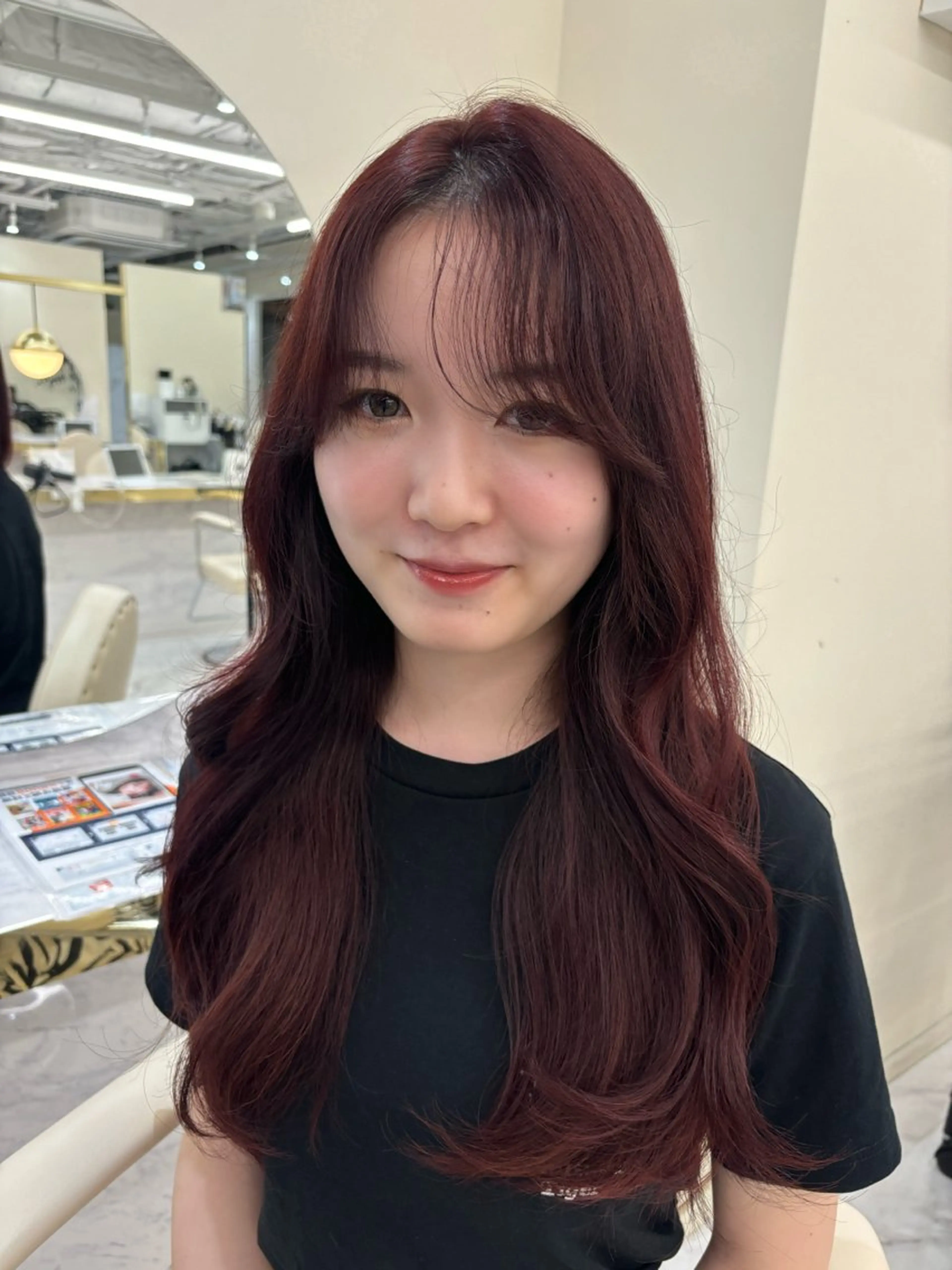 【サラサラ髪質改善メニュー🩰💕】カット＋髪質改善カラー＋M treatment（4STEP）の写真