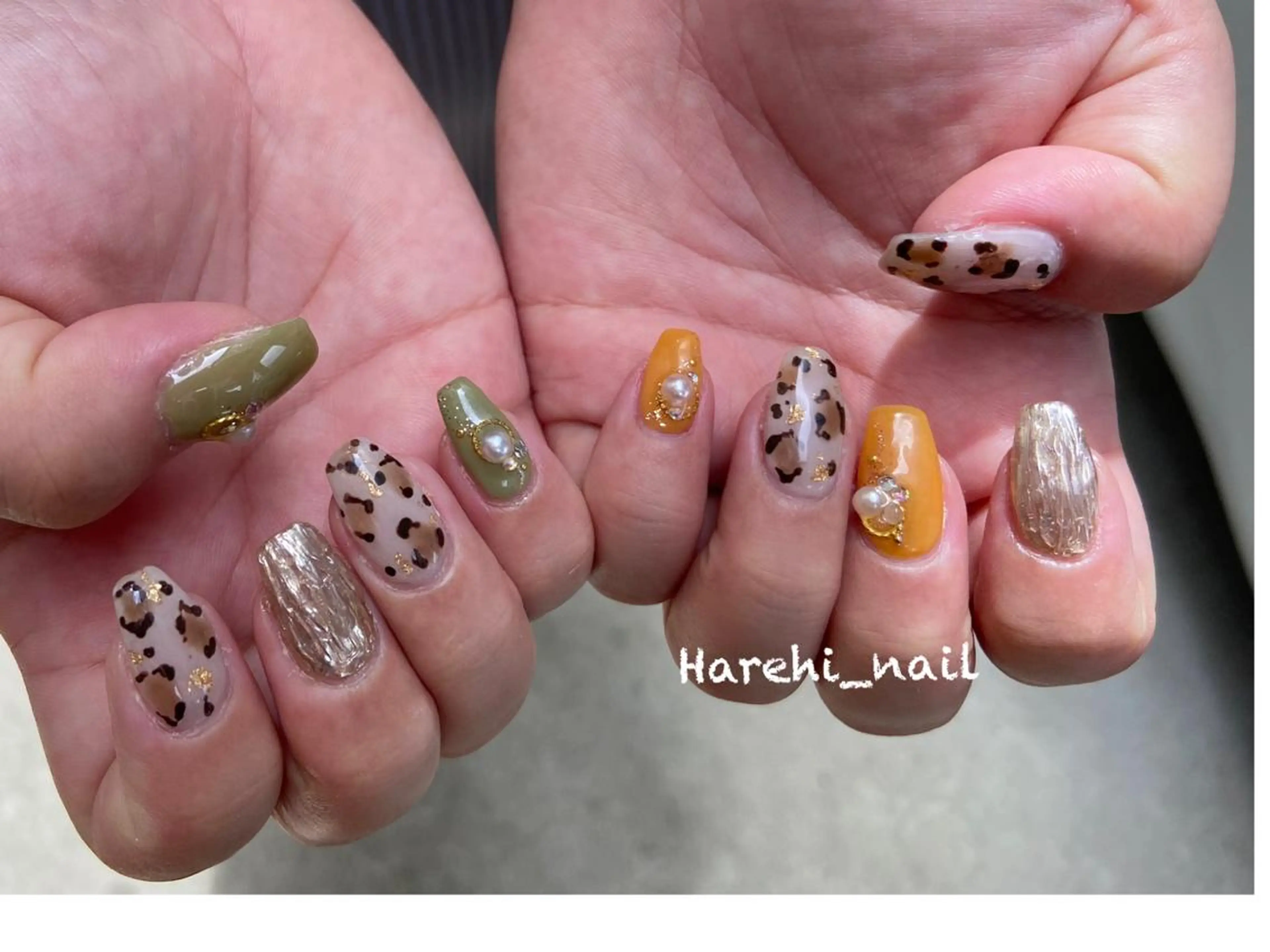 ネイル ハンドネイル Harehi_ nailのネイルデザイン