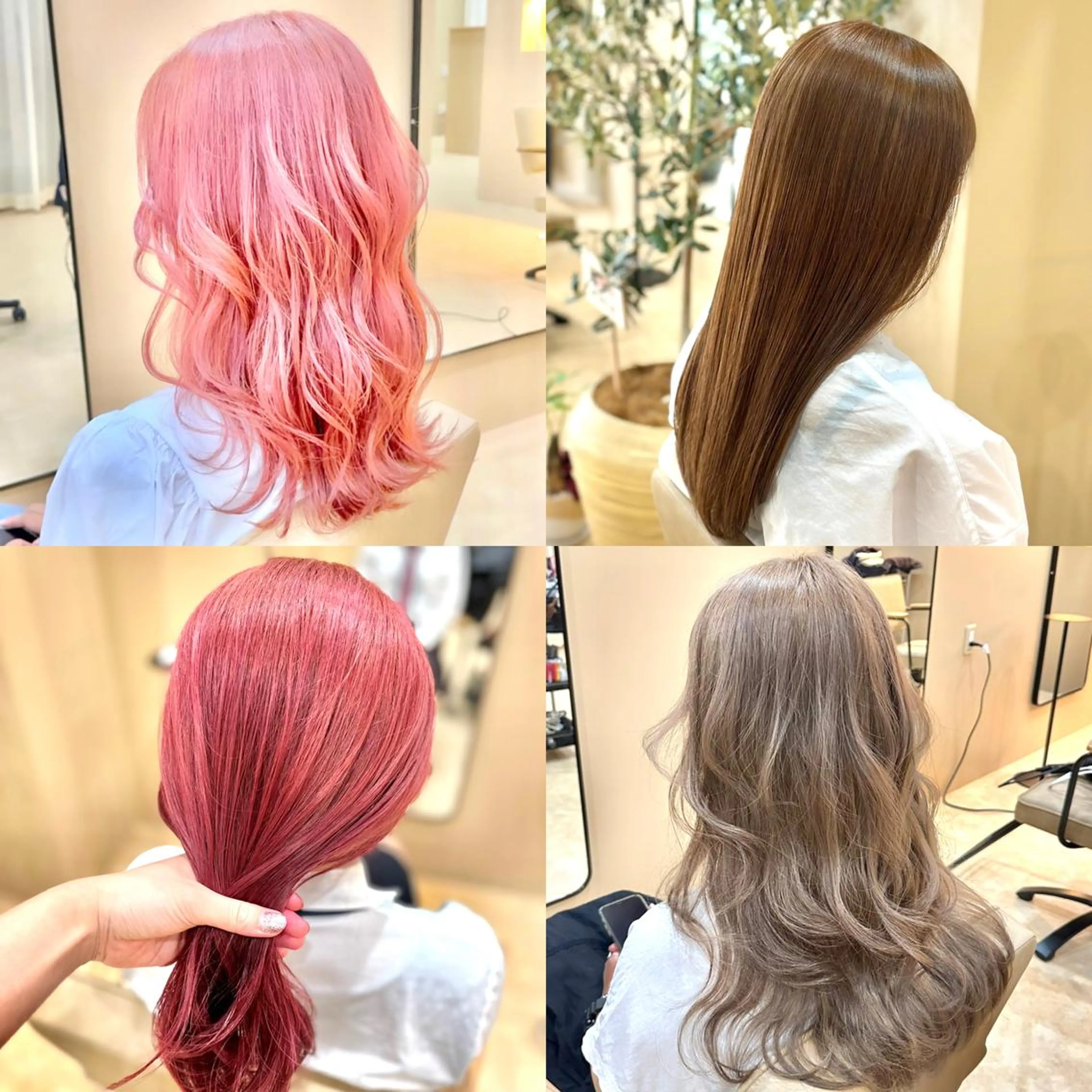 ミディアム ヘアカラー owl（オウル）所属・owl（オウル） Momoのヘアスタイル