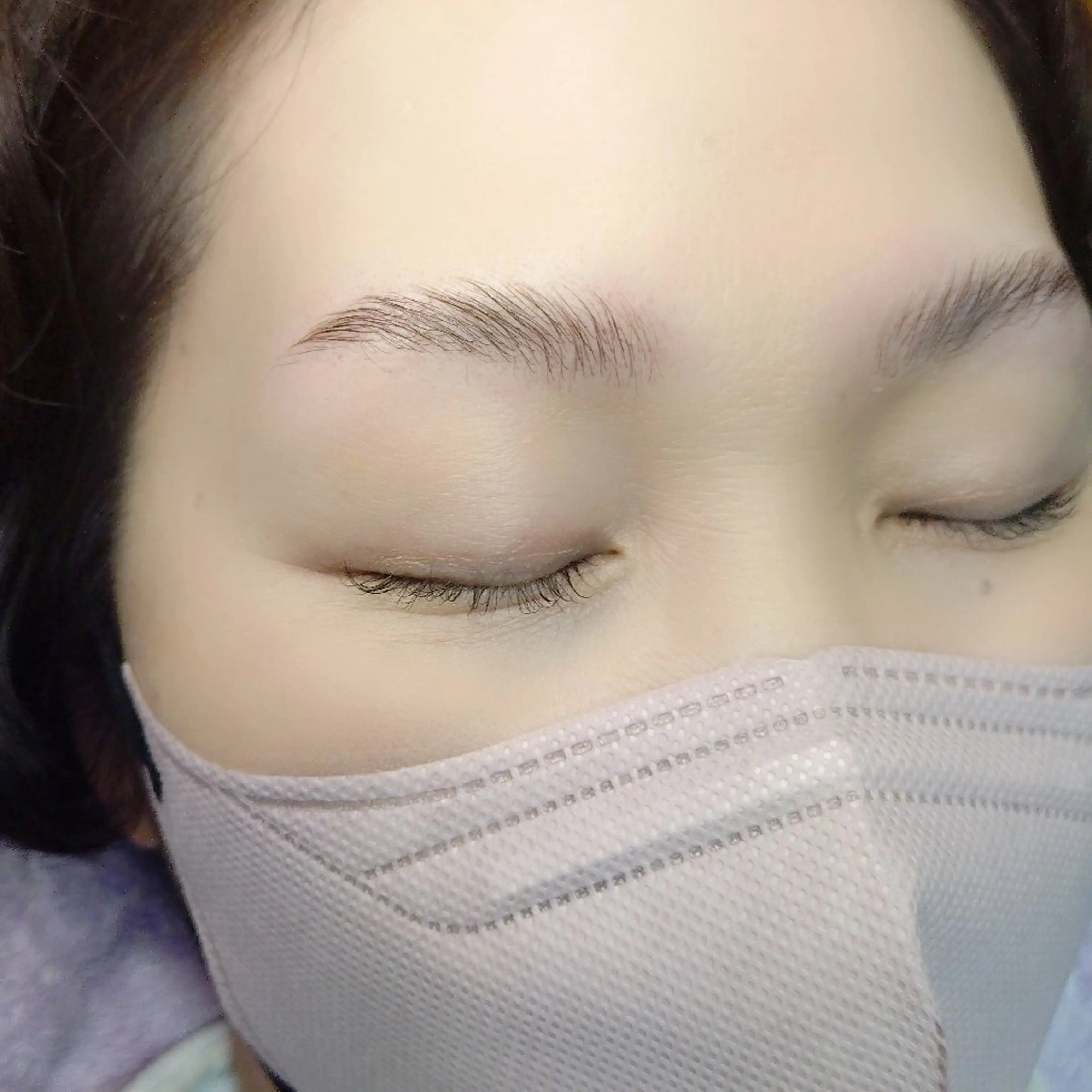 【次世代パーマ＋美眉パーマ(WAXなし)】の写真