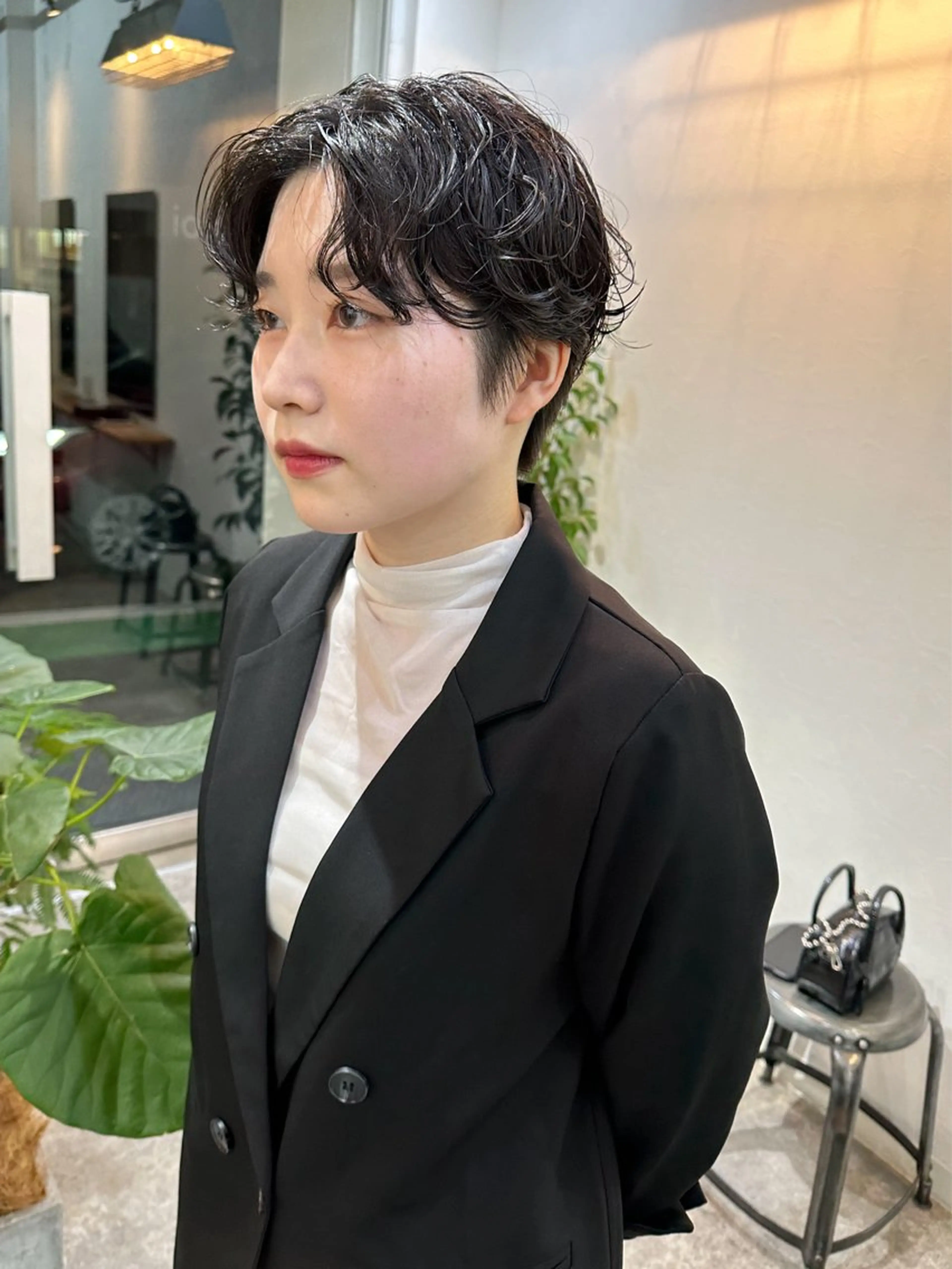 🌀抜け感再現🌀12月限定🔥似合わせカット & パーマ & 2stepトリートメントの写真