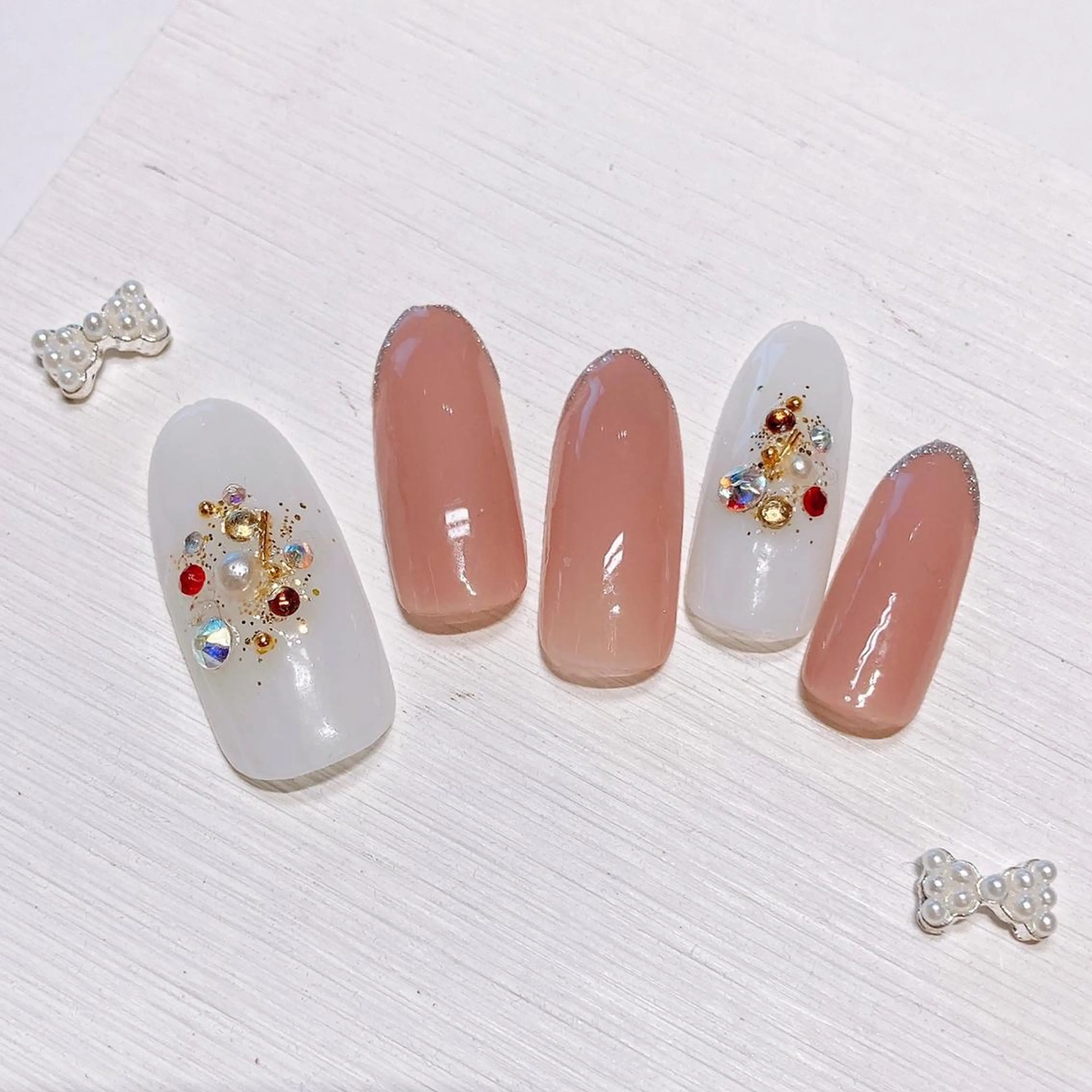 ネイル 練馬駅近ネイルラニ 不細工爪90分で美爪のネイルデザイン