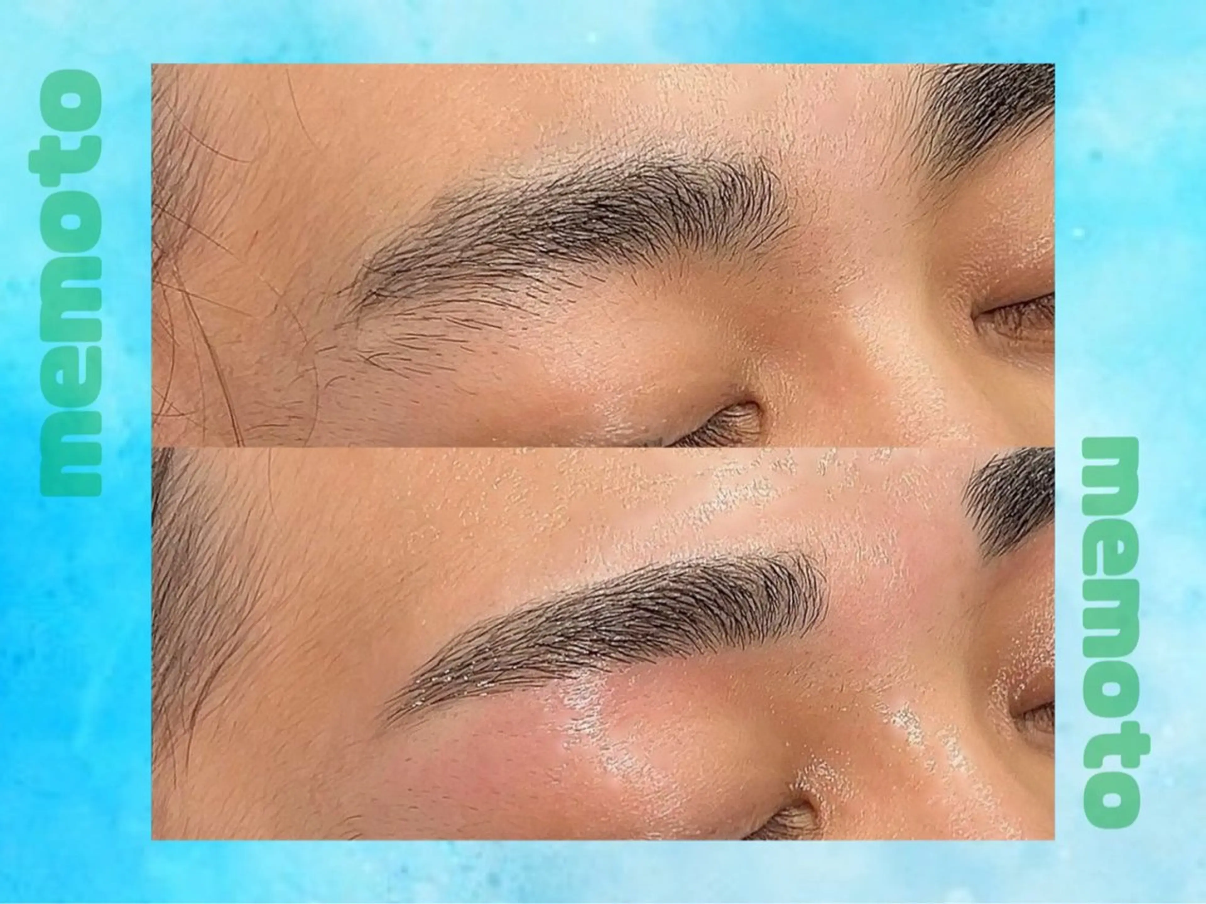 アイブロウ ワックス脱毛 眉カット memoto中津店 🛋モデル様募集中のマツエク・マツパデザイン