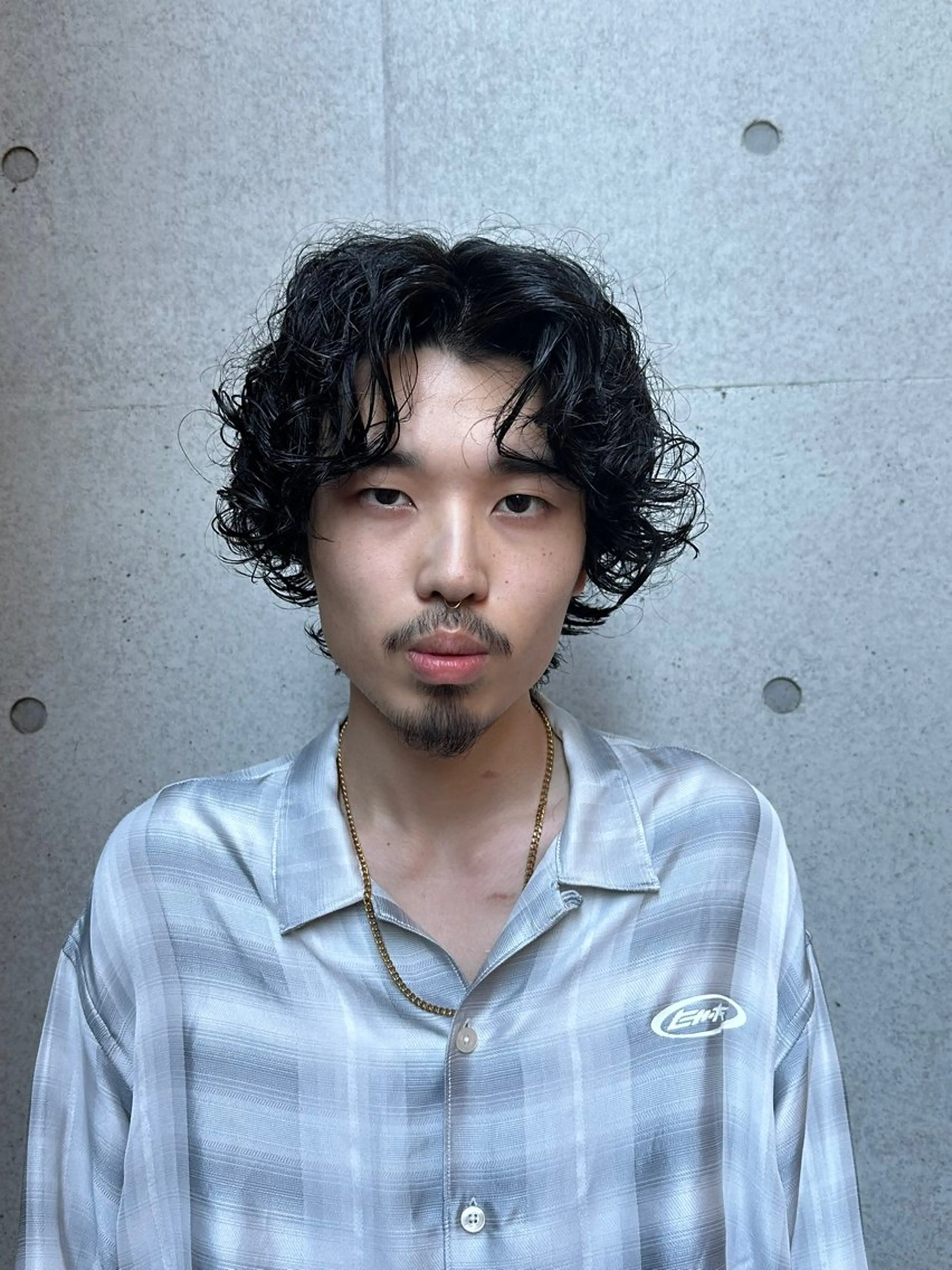 パーマ メンズ 似合わせカット /パーマ岡本淳平のヘアスタイル