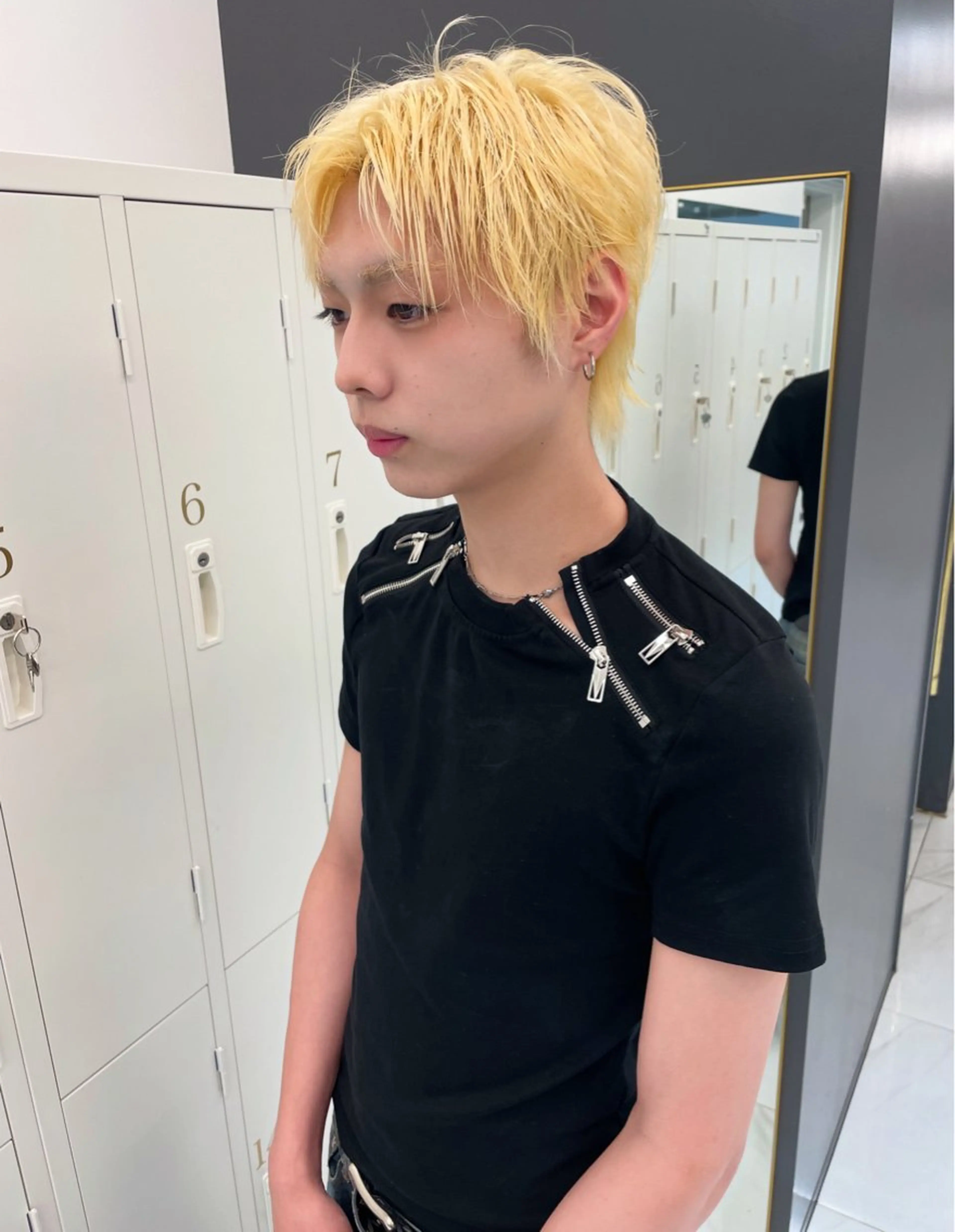 メンズ カット ヘアセット 渋谷美容師 ユイのヘアスタイル