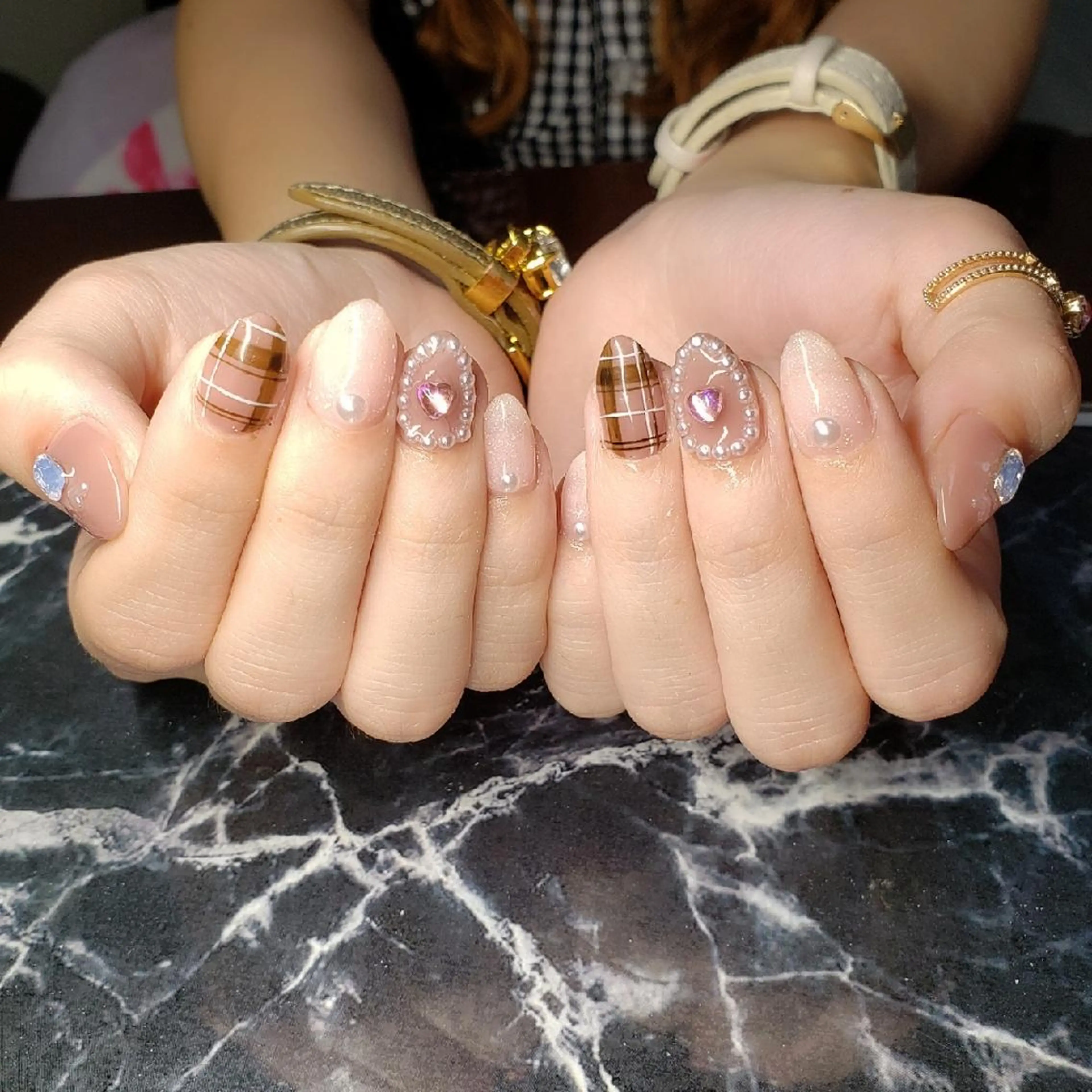 ショート ネイル クロキ 。のネイルデザイン