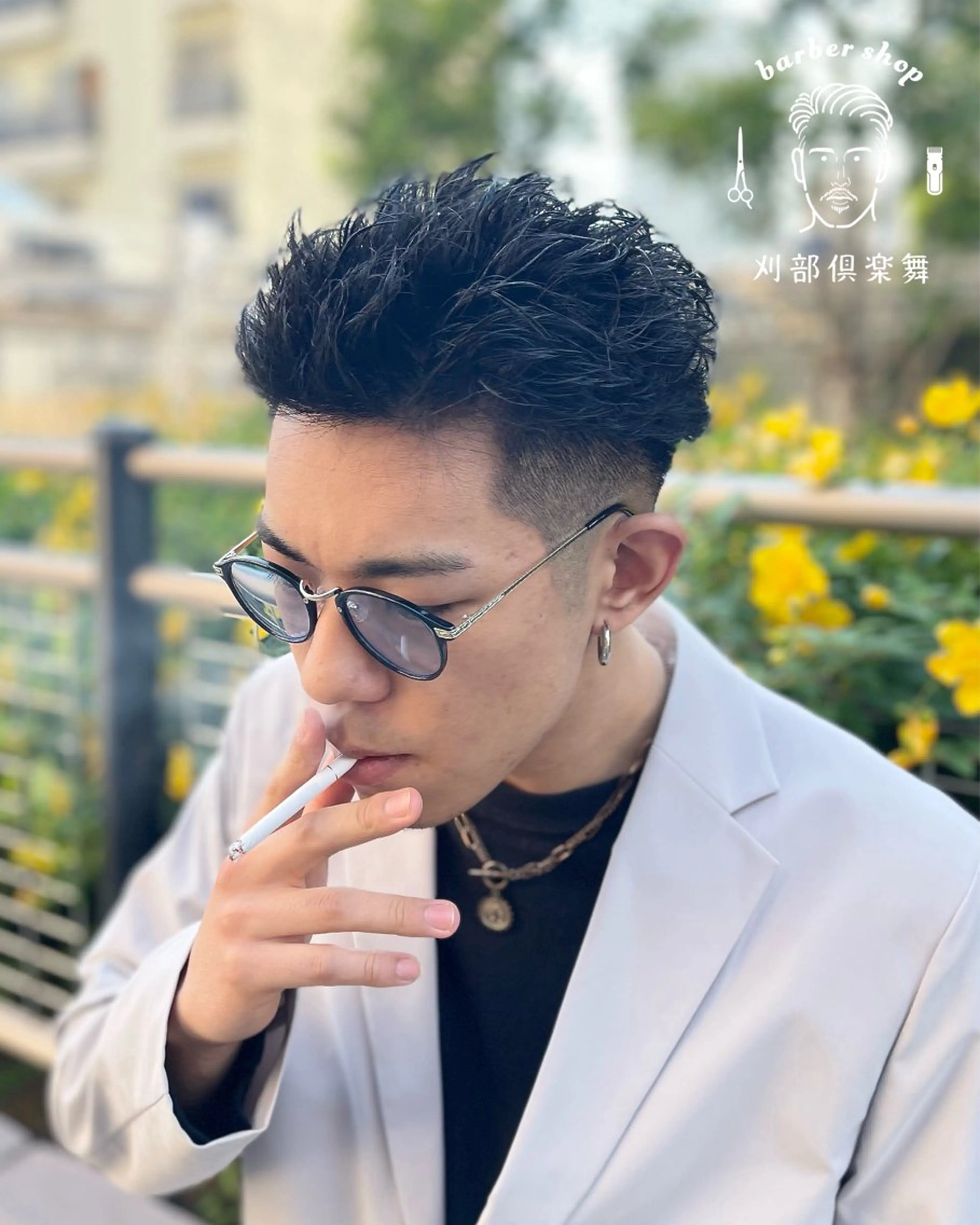 『安心』【ツイストパーマ】パーマ＋お似合いWax 【メンズ特集】の写真