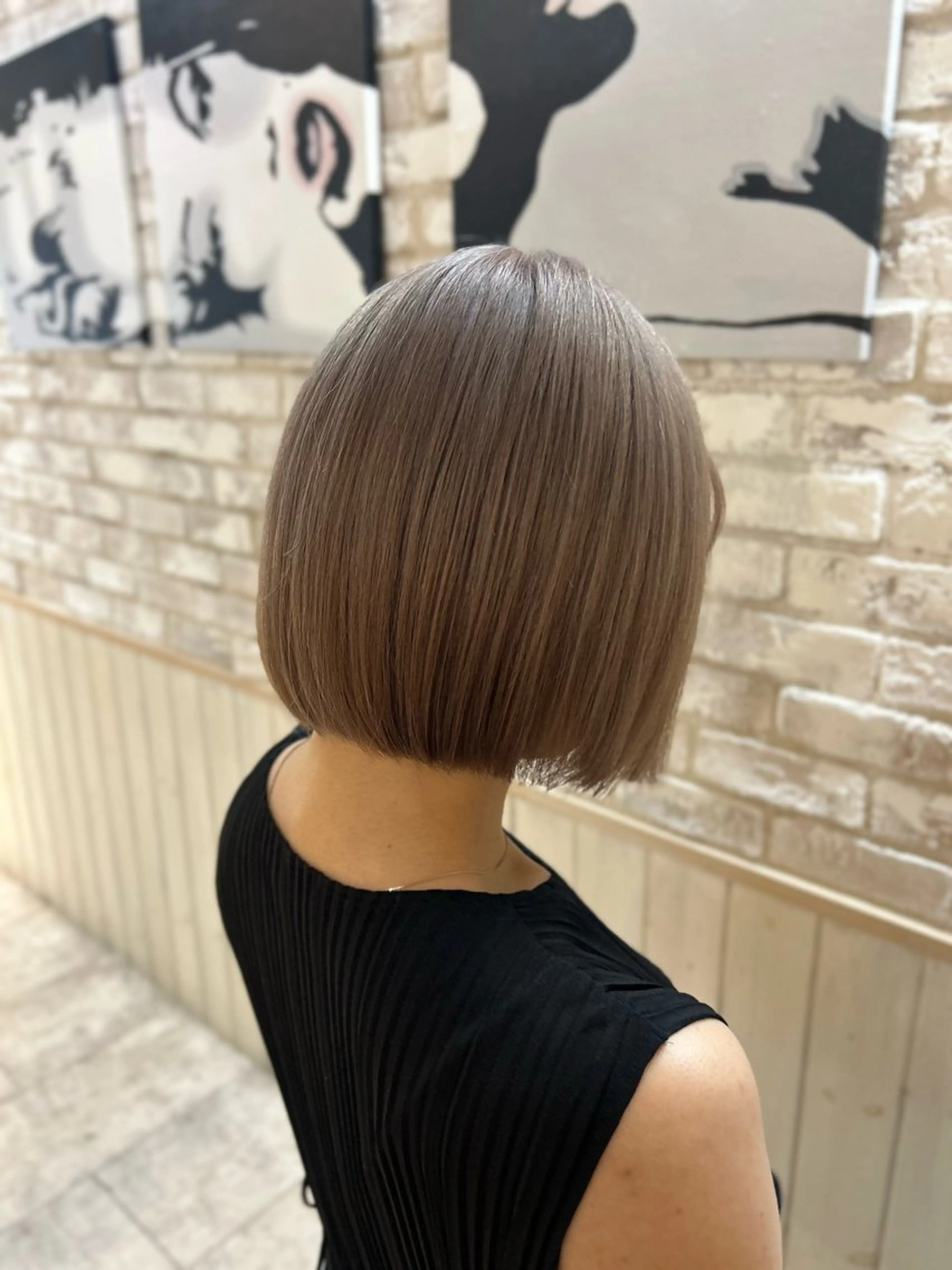 ショート カット ヘアカラー トリートメント Ogane Mikotoのヘアスタイル