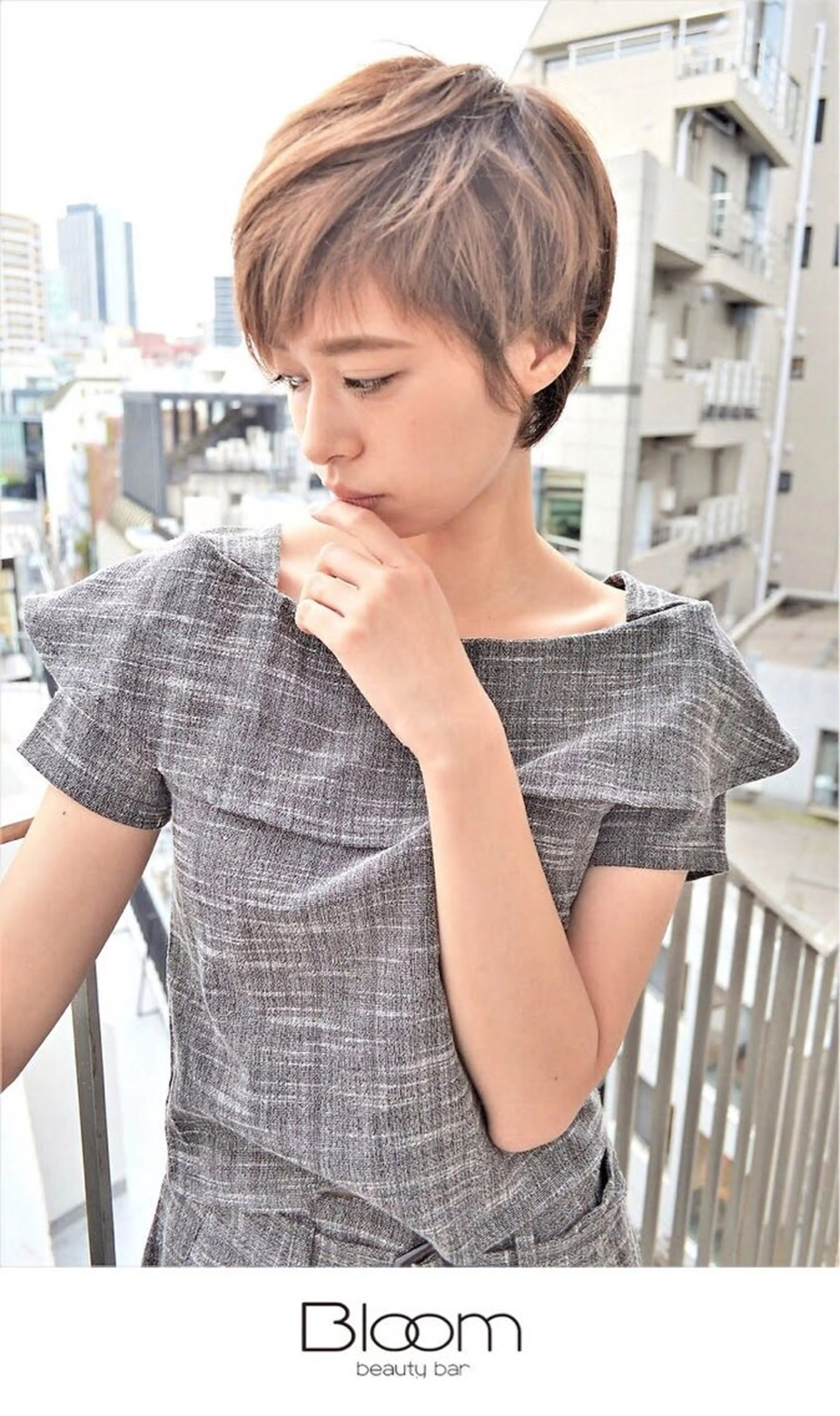 ショート Bloom beauty bar所属・小西 弘之［セミナー講師］のヘアスタイル