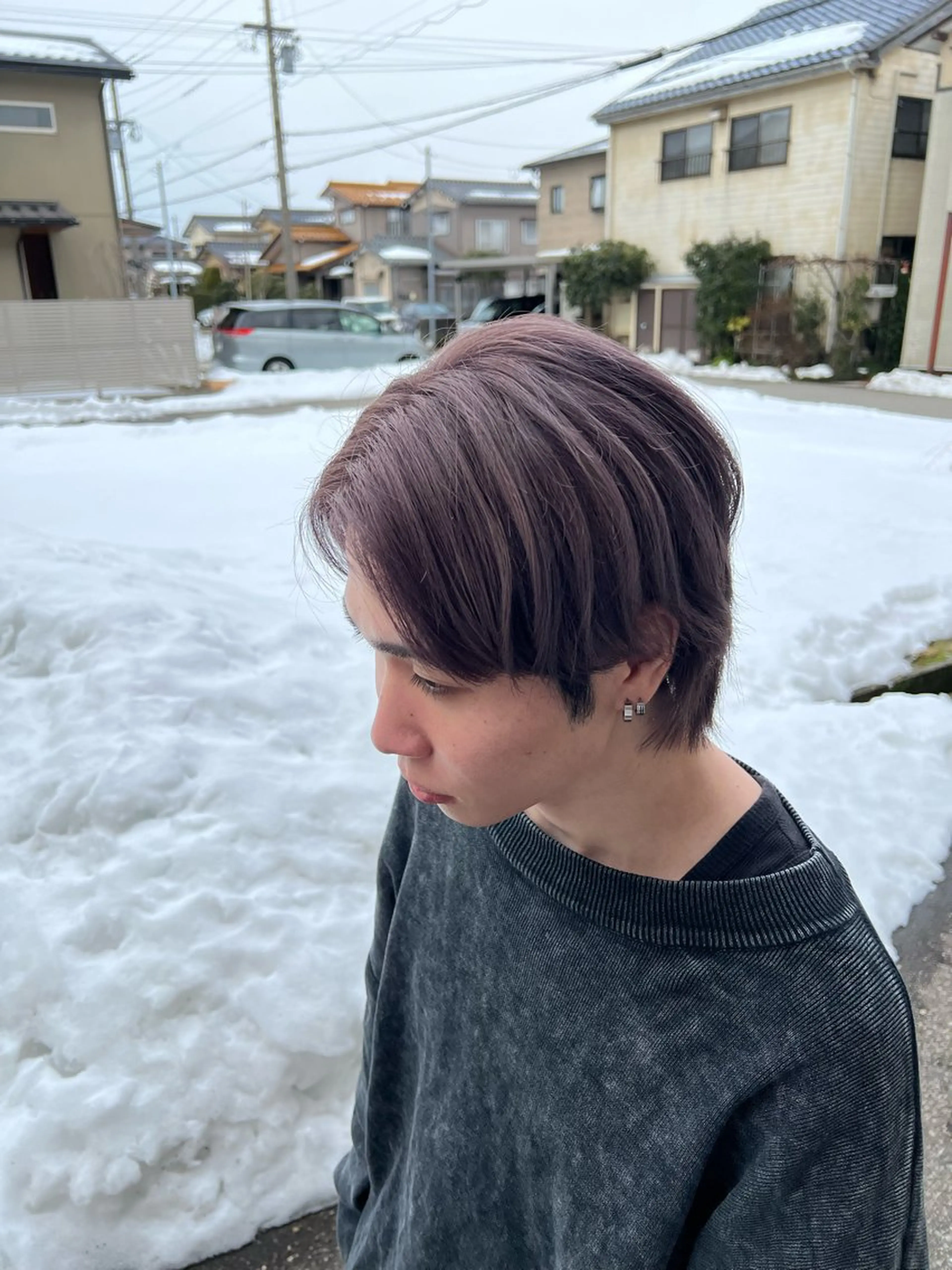 ショート 前 侃太のヘアスタイル