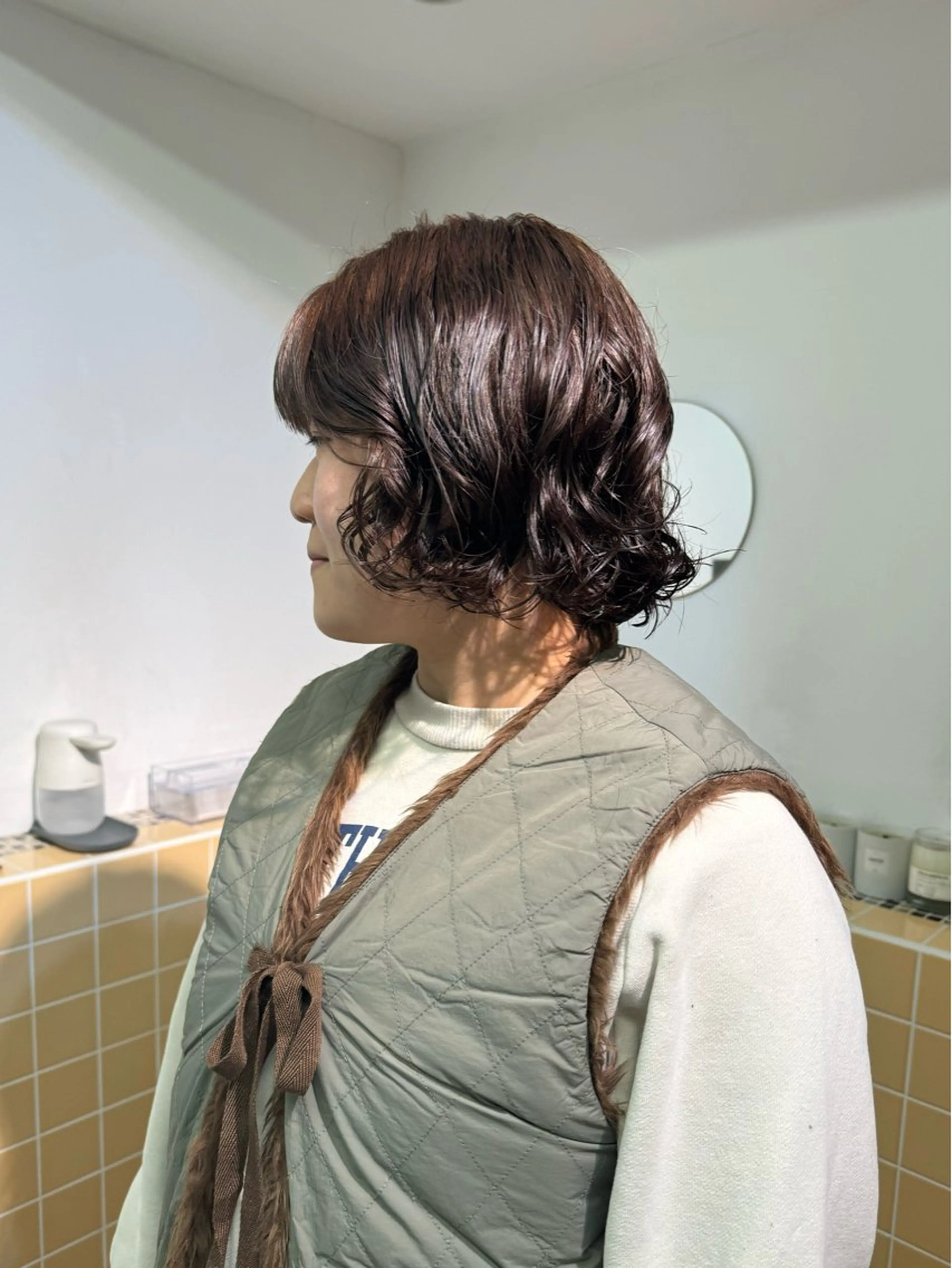 ショート パーマ カット パーマ Seeknext // Rukaのヘアスタイル