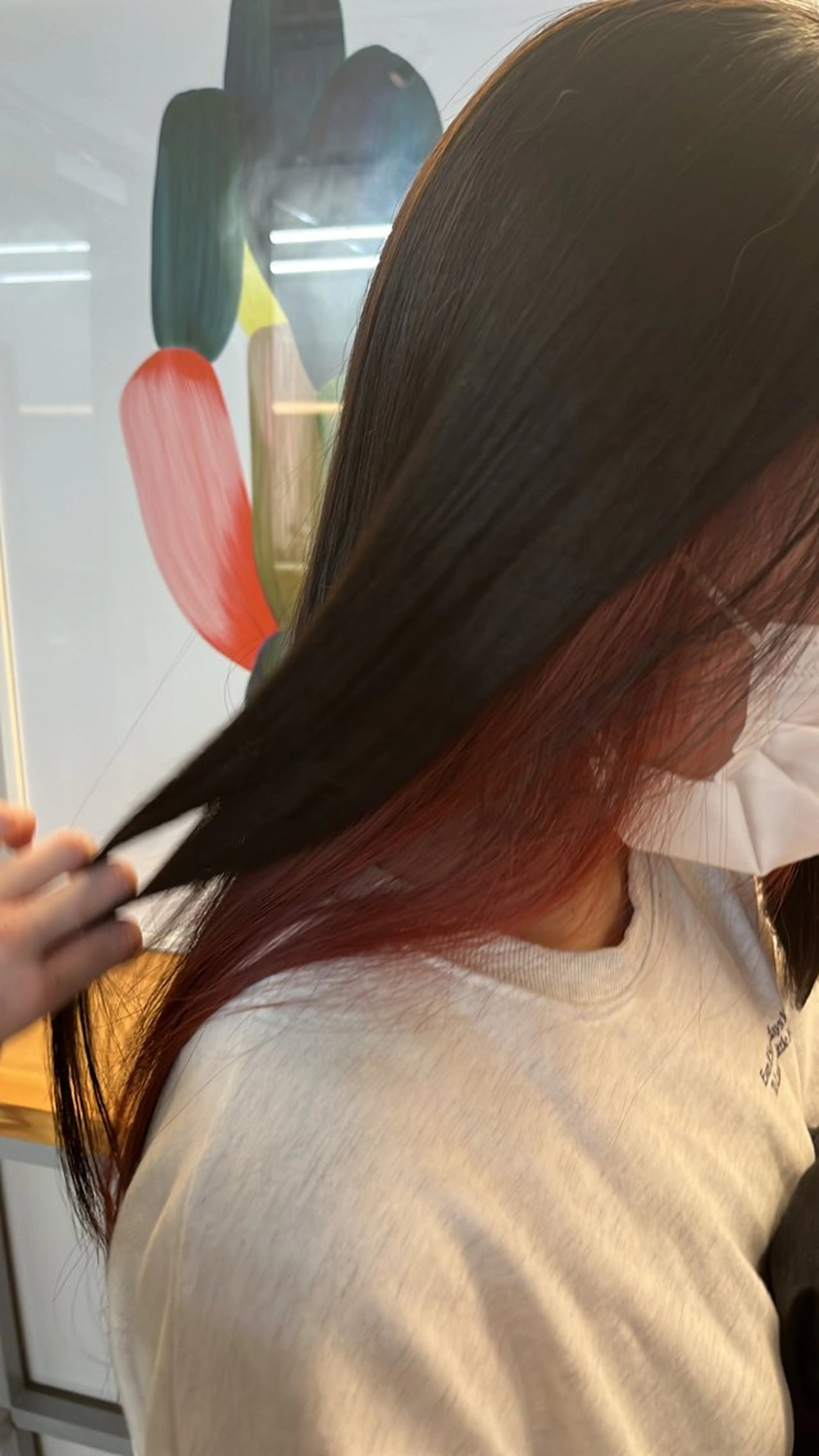 ロング 石黒 良華のヘアスタイル