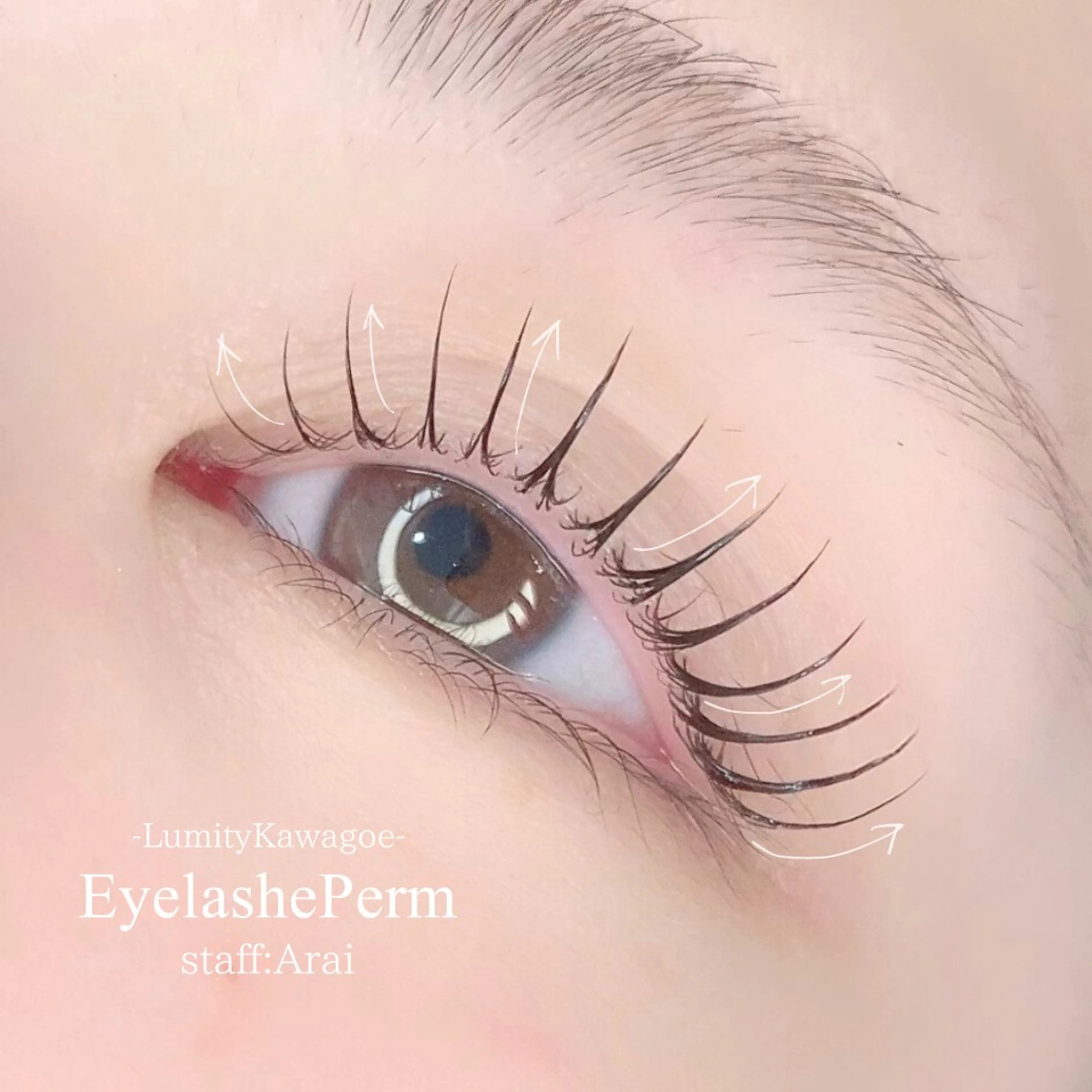 マツエク・マツパ Tetyna 川越 yukaのマツエク・マツパデザイン