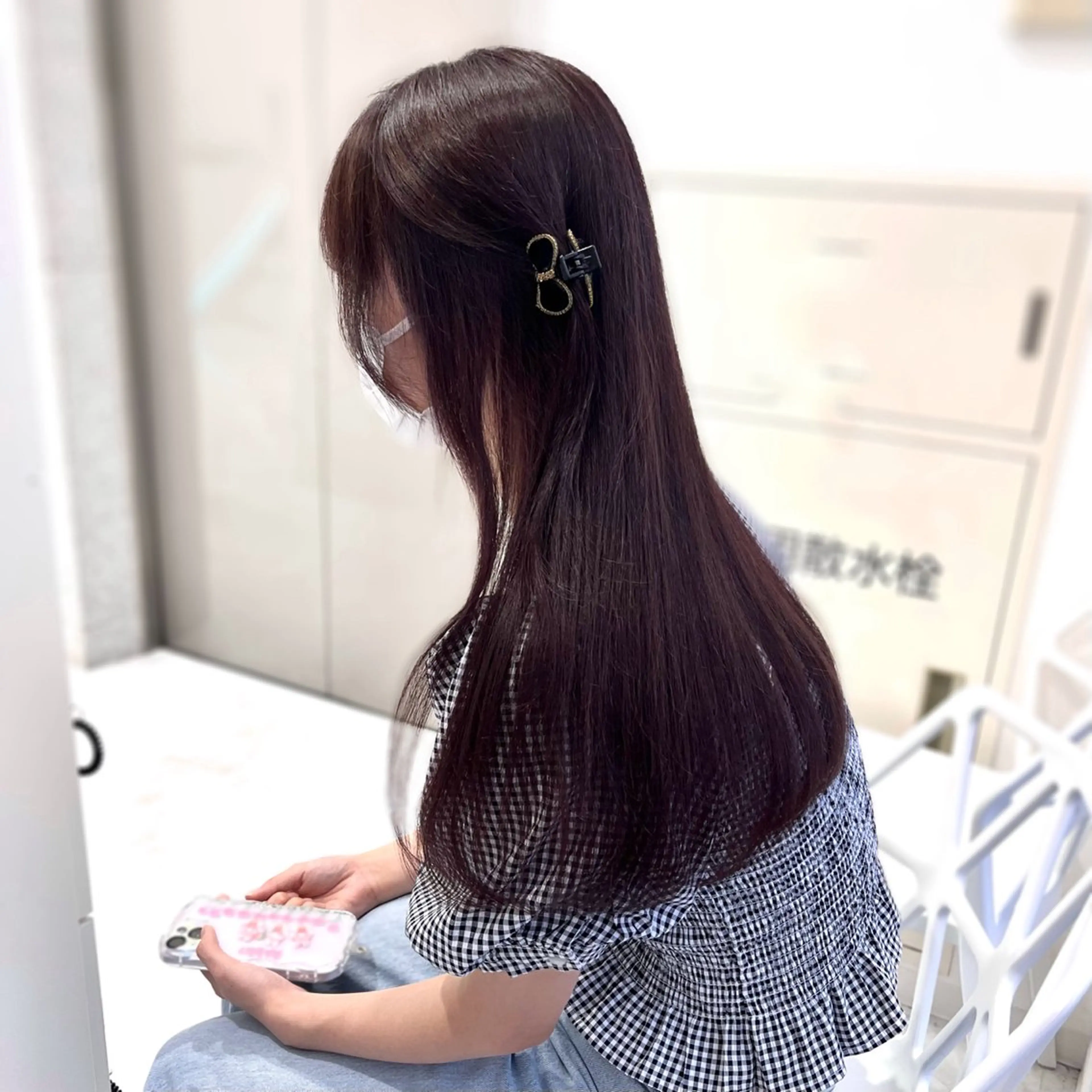 ロング カラー ヘアアレンジ レイヤー/艶ベージュ /🎀Saki🎀のヘアスタイル