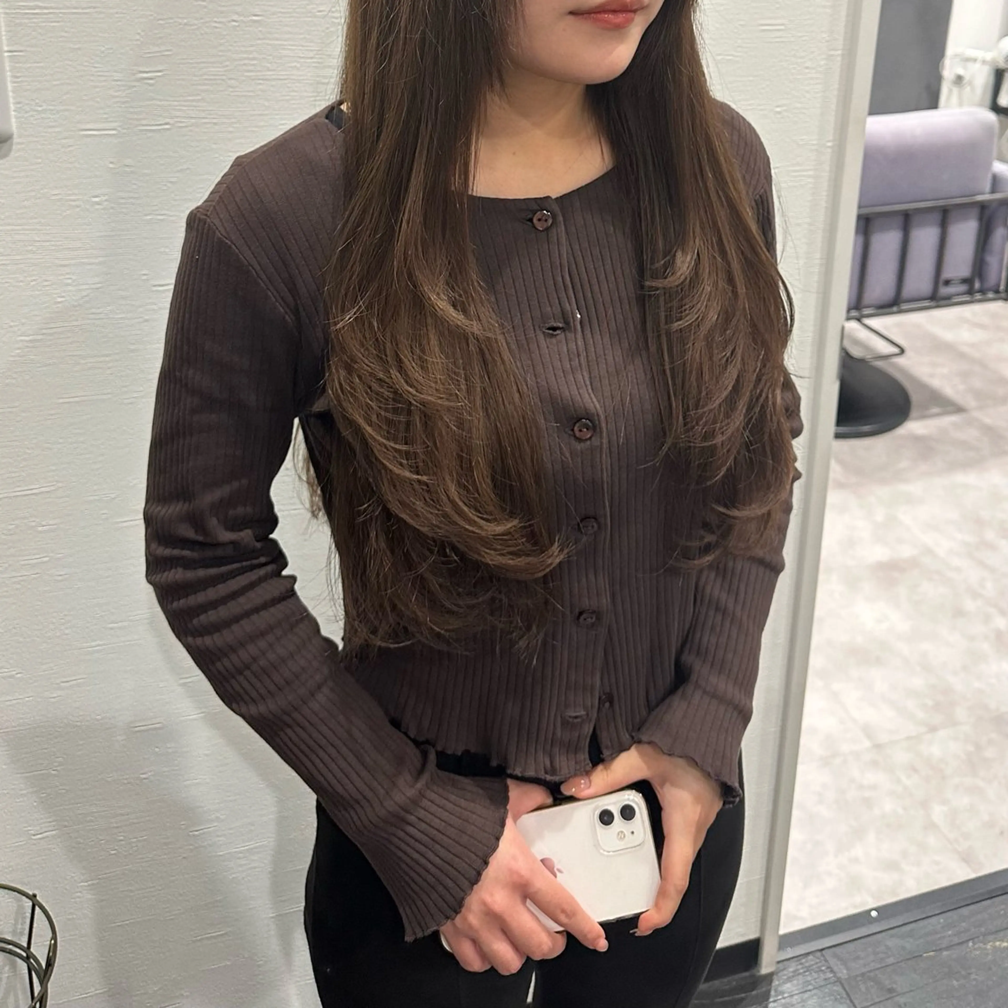 ロング レイヤーカット ARCOIRIS by　doll hair所属・稲本麻衣 【韓国ヘア】のヘアスタイル