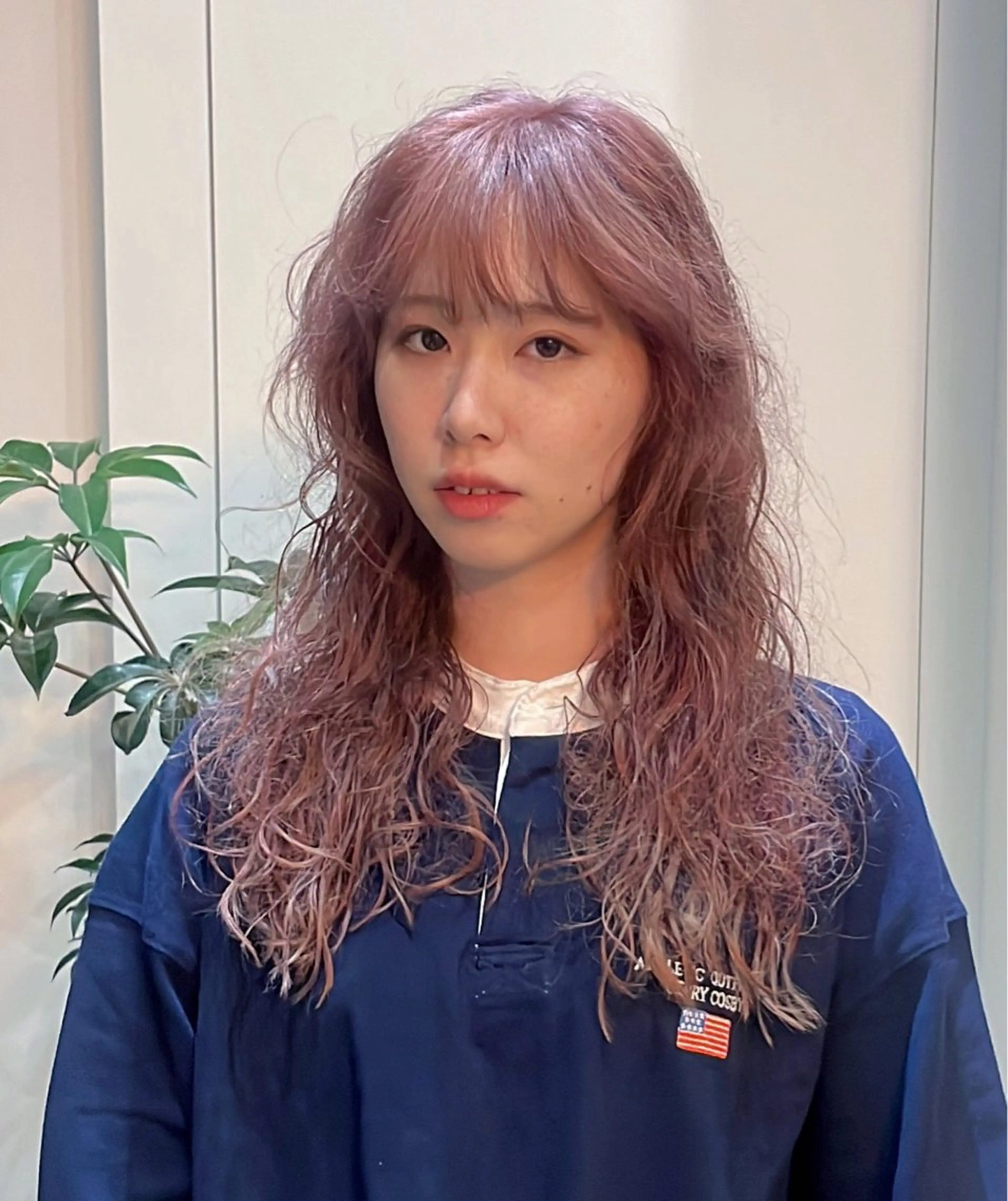 セミロング カラー カット ヘアカラー トリートメント レイヤー/ブリーチ ♥️【木坂 桃歌】のヘアスタイル