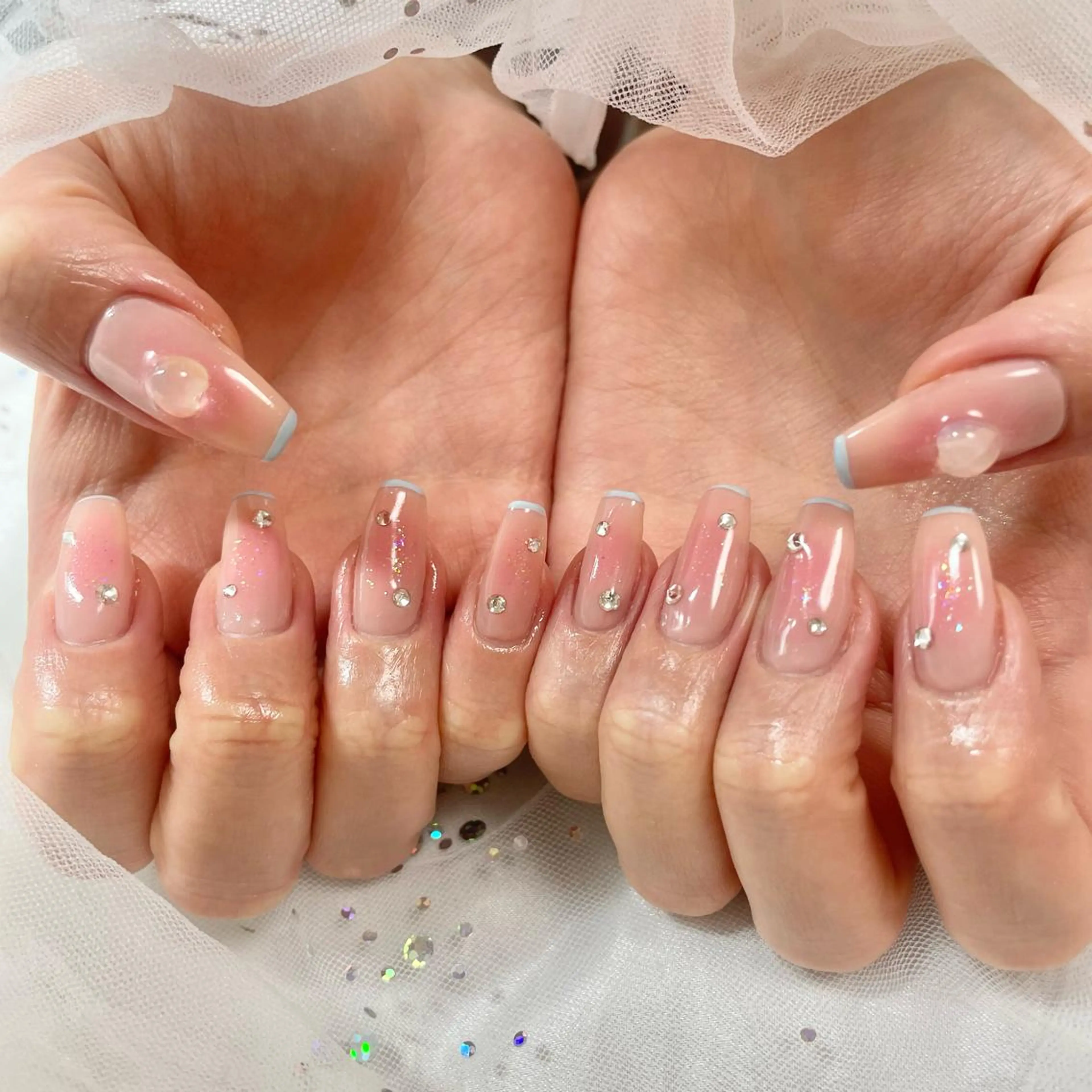 ネイル チークネイル 🎀AYAKO 🎀中韓ネイルのネイルデザイン