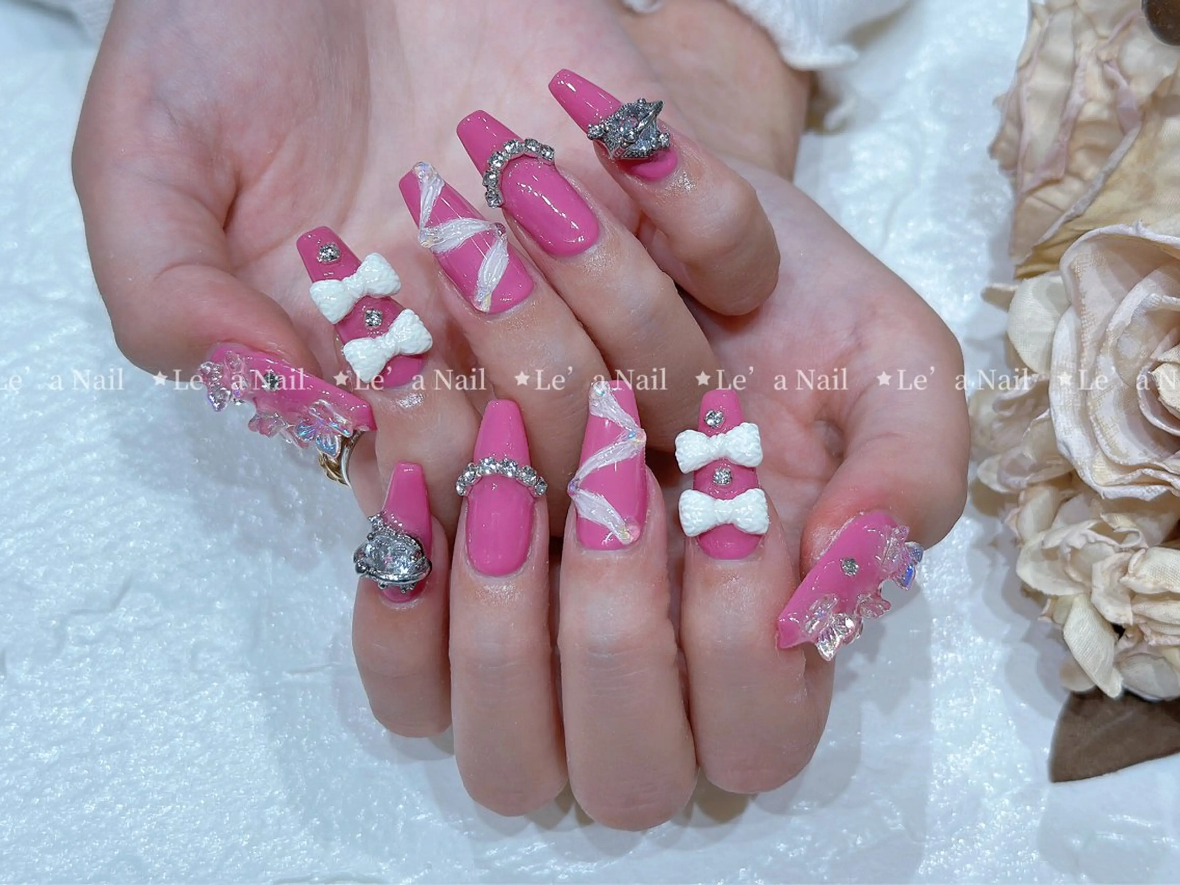 ネイル スカルプ専門 Lea  nailのネイルデザイン