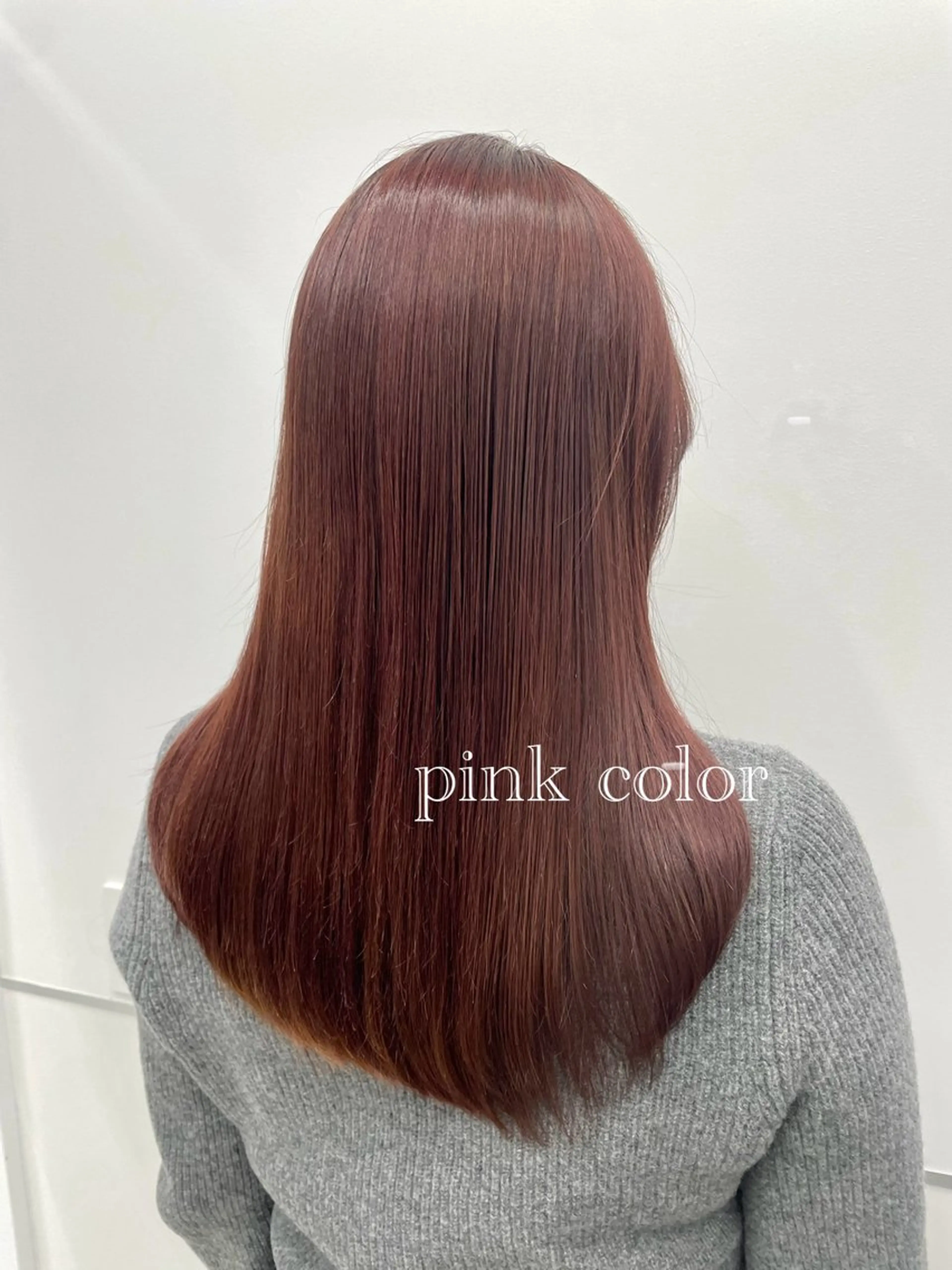 セミロング カラー カット ヘアカラー トリートメント 💗艶×髪改善カラー 特化💗AYAKIのヘアスタイル