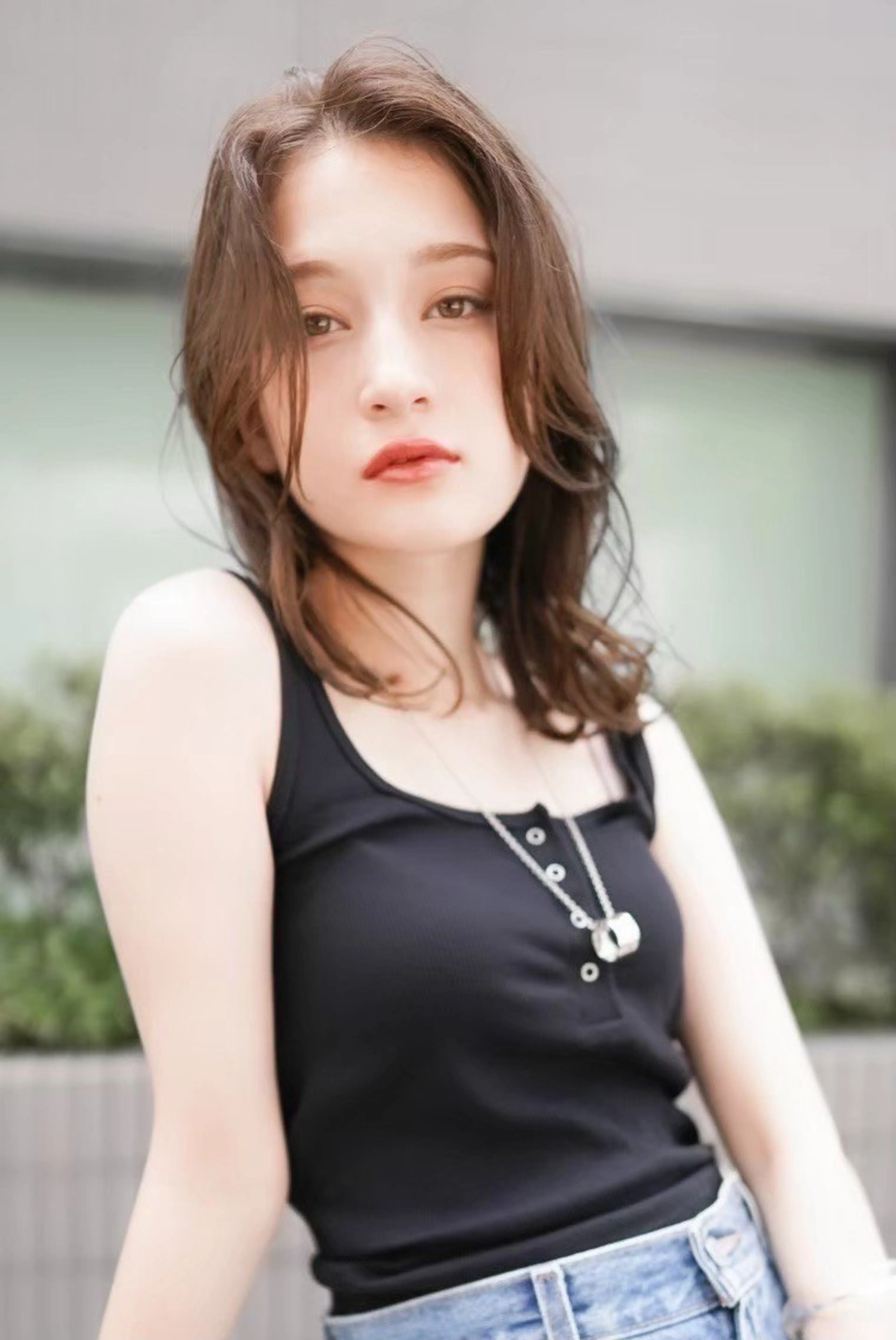 セミロング カラー MISAKI🪐 💫のヘアスタイル