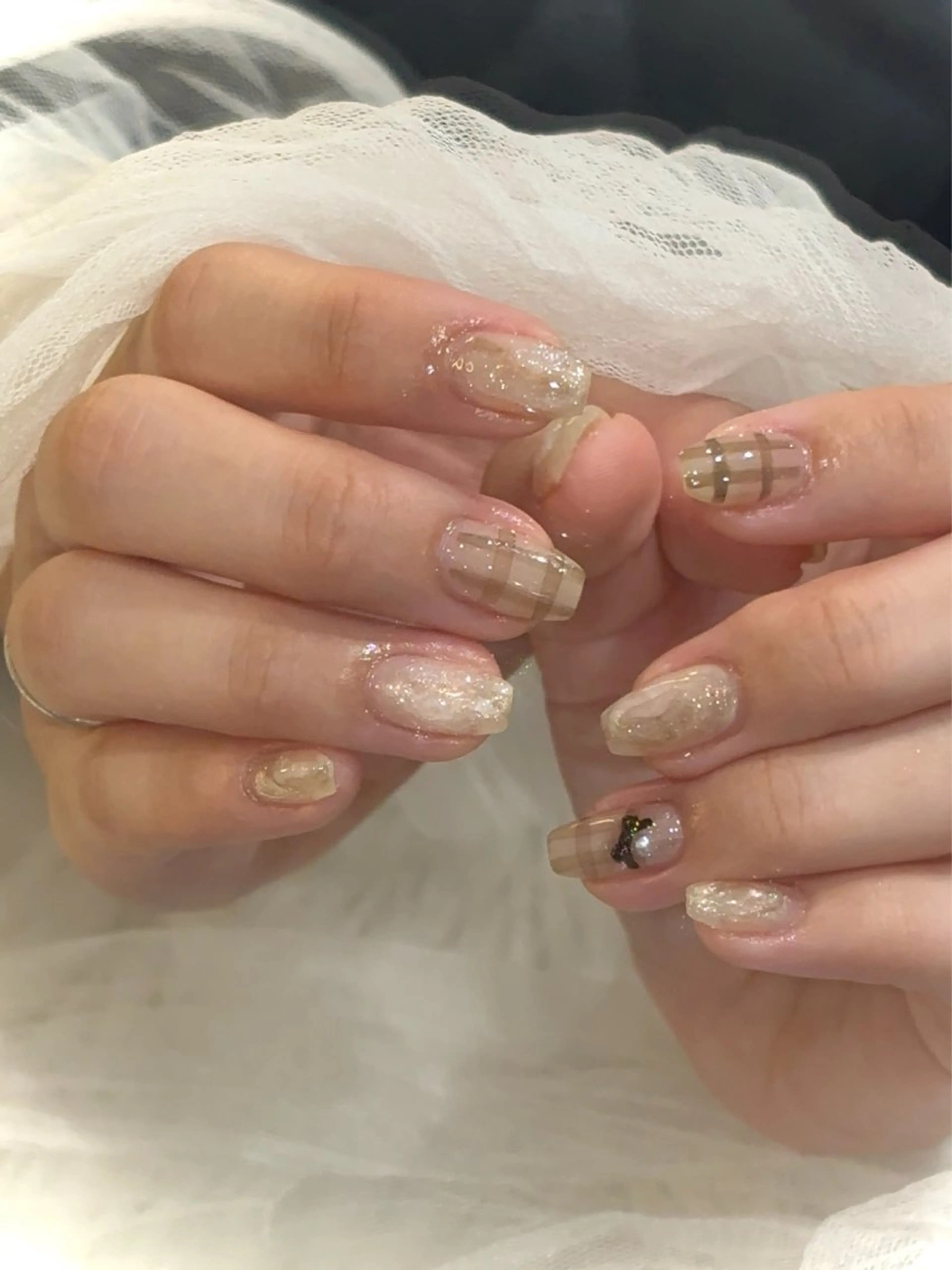 ネイル ハンドネイル ASUKA nail 大人かわいいのネイルデザイン