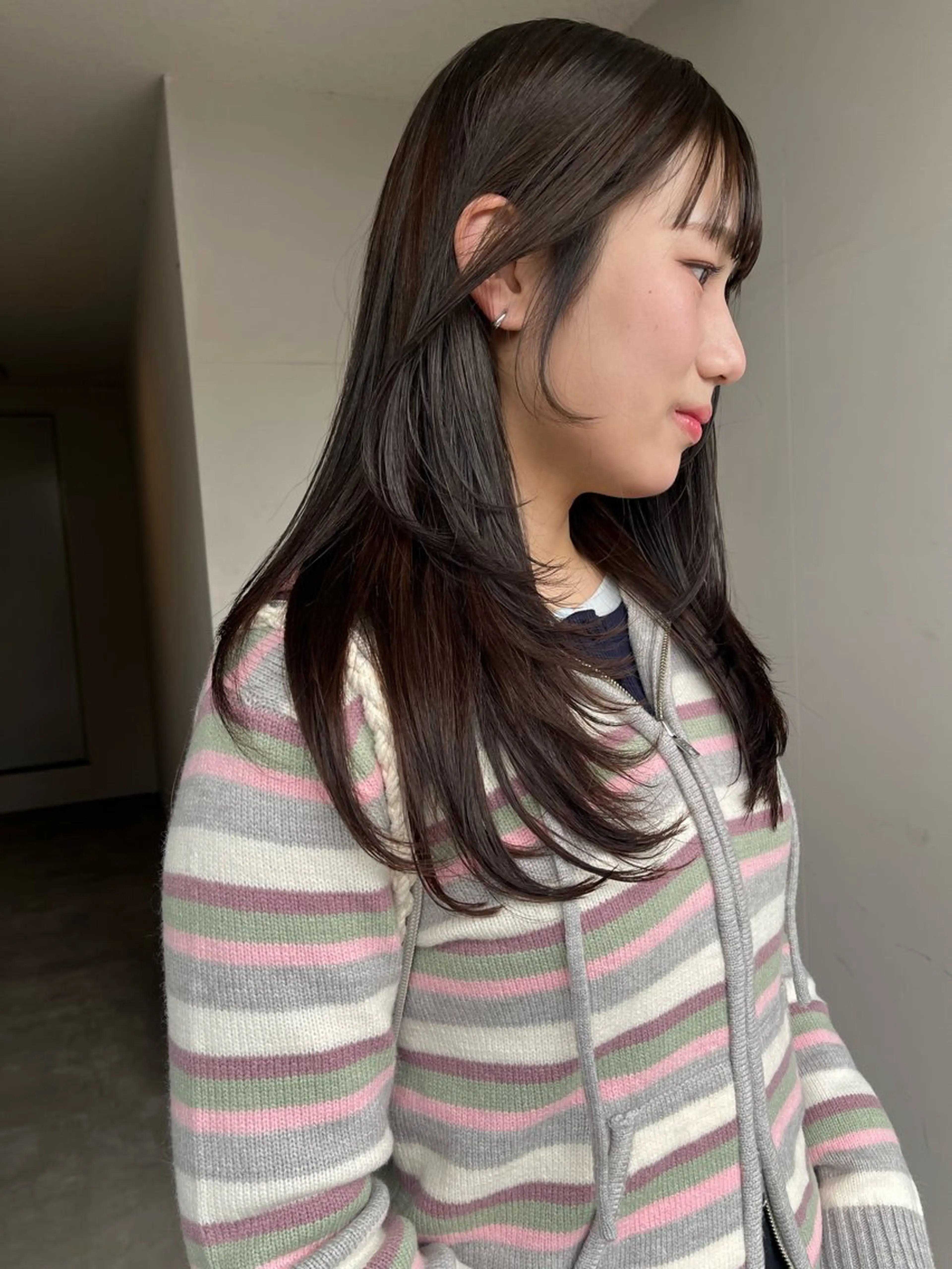 セミロング カラー カット ヘアカラー IROW/イロウ天神 大名店　yamaのヘアスタイル