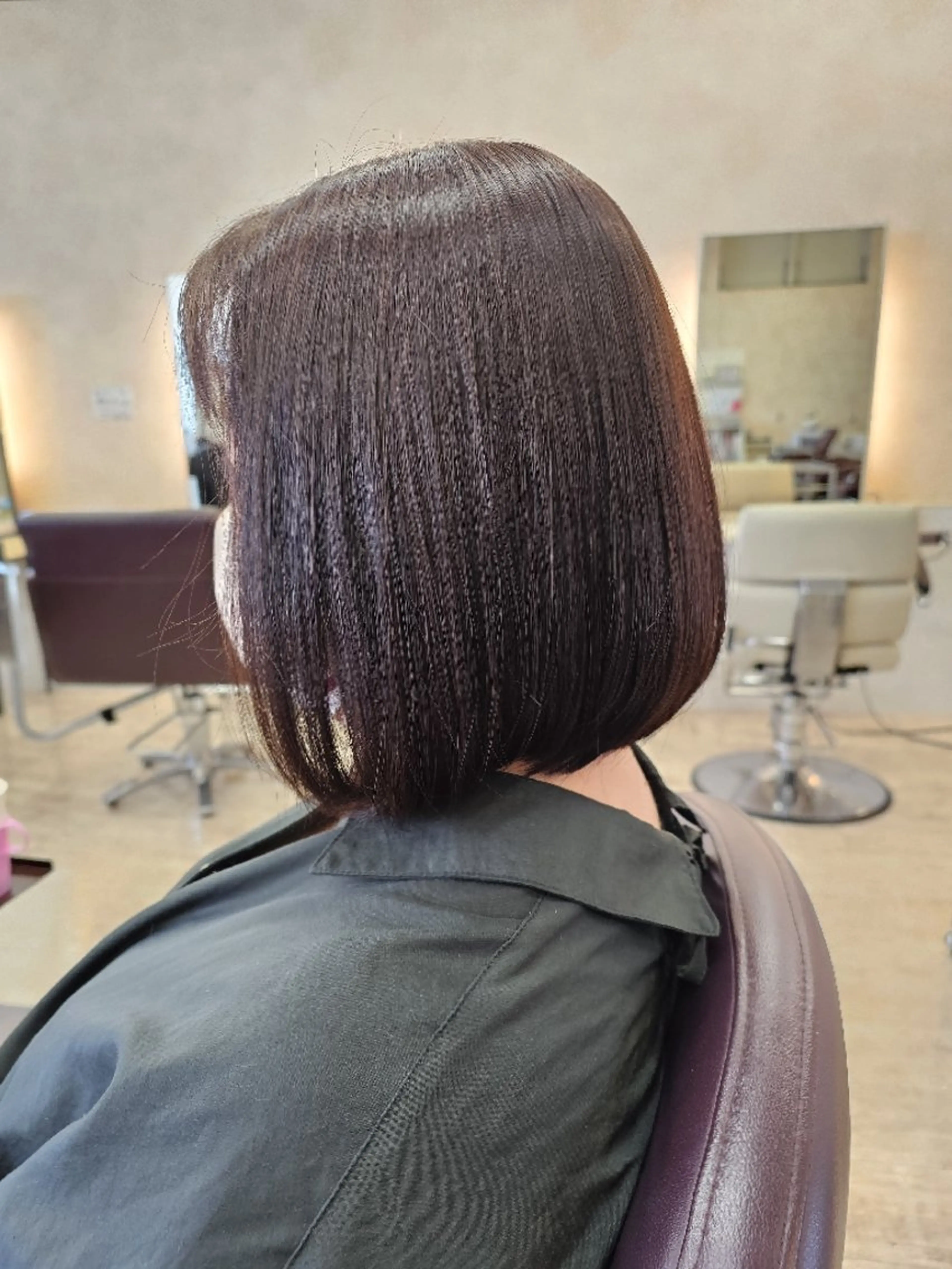 カラー ミディアム BENI岩沼たけくま 店 佐藤朱華のヘアスタイル