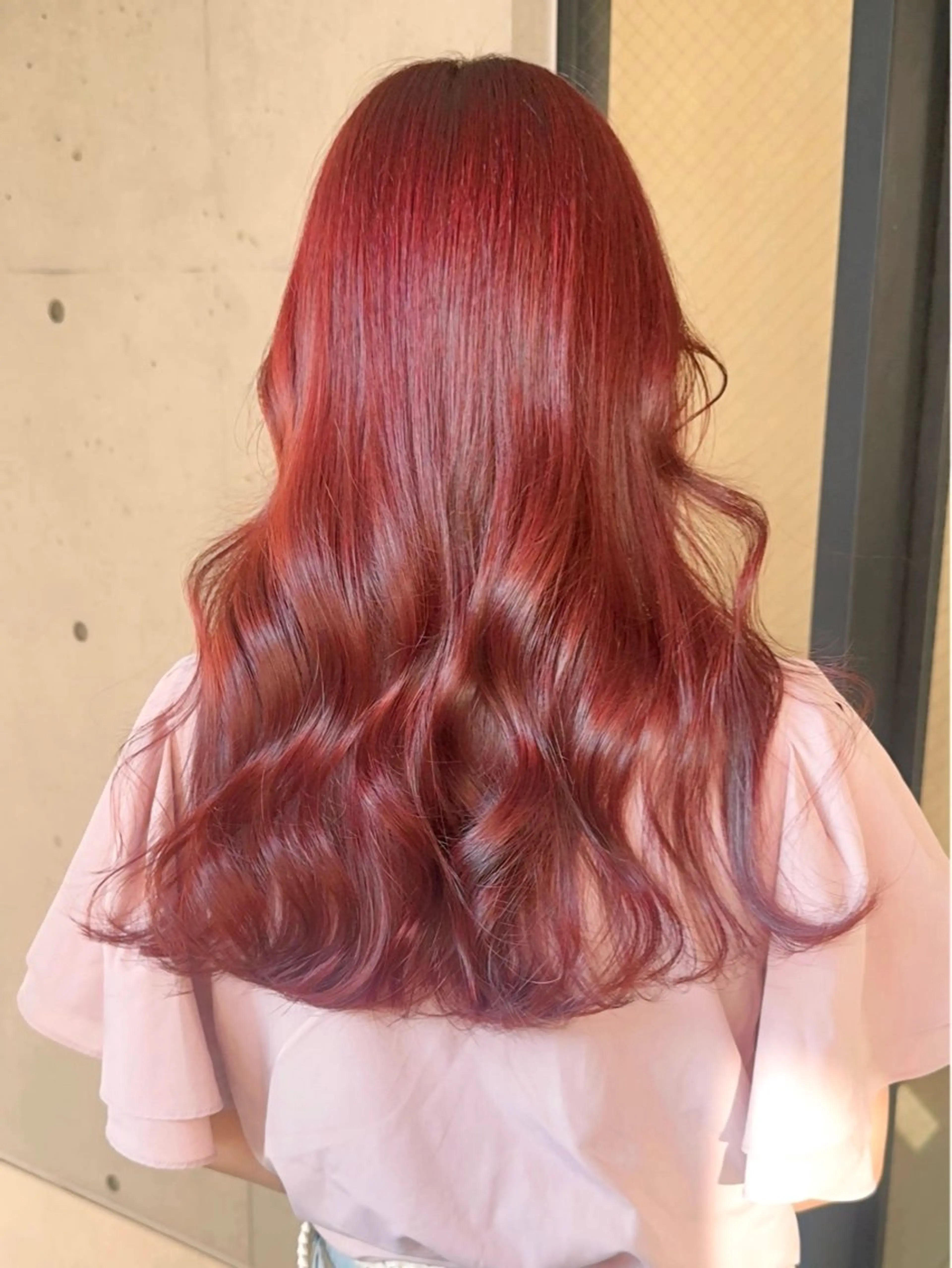 ロング カラー カット ヘアカラー トリートメント 透明感カラー/ kazusaのヘアスタイル
