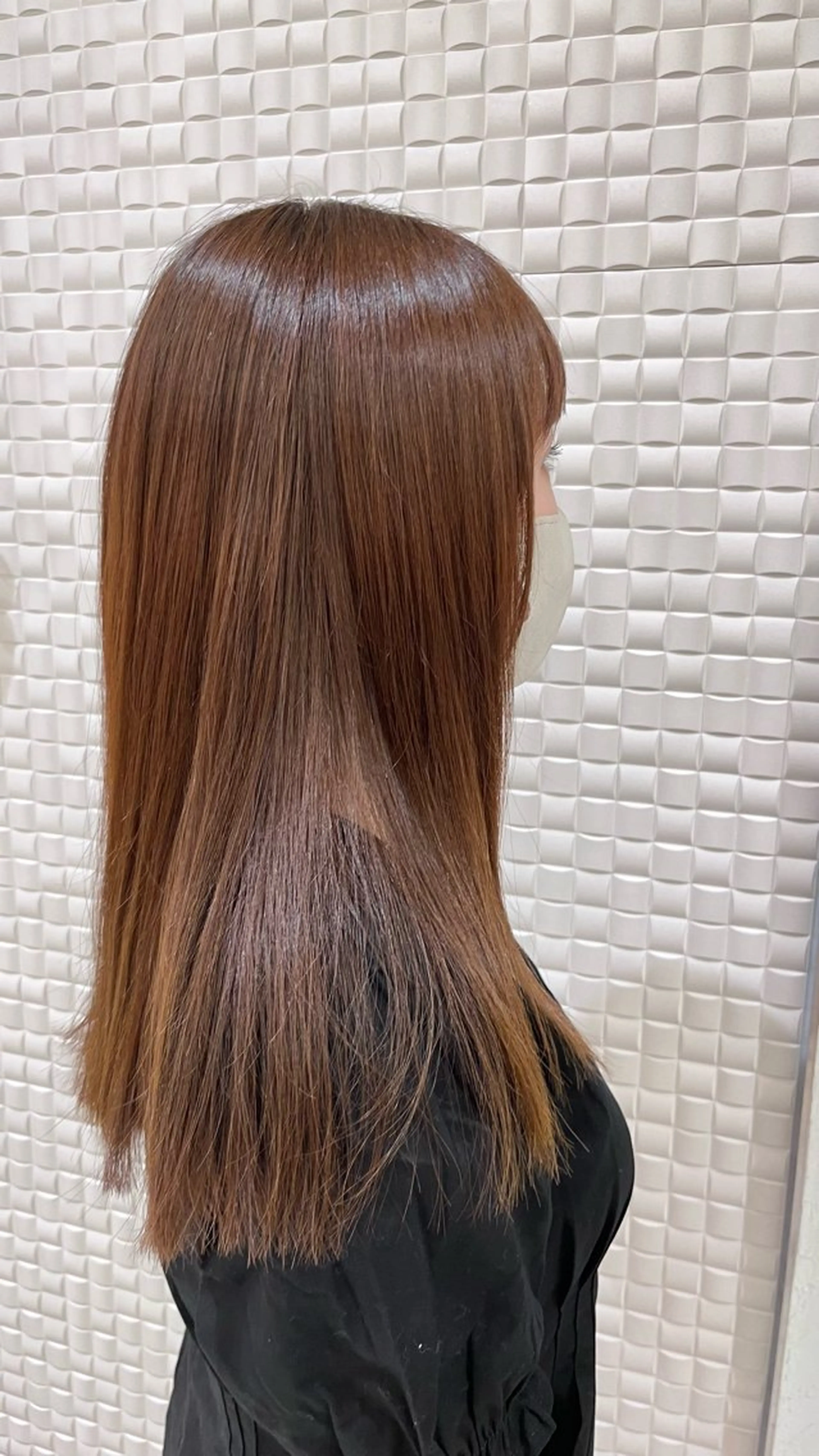 セミロング カラー 艶カラー/ よしみ🥣のヘアスタイル