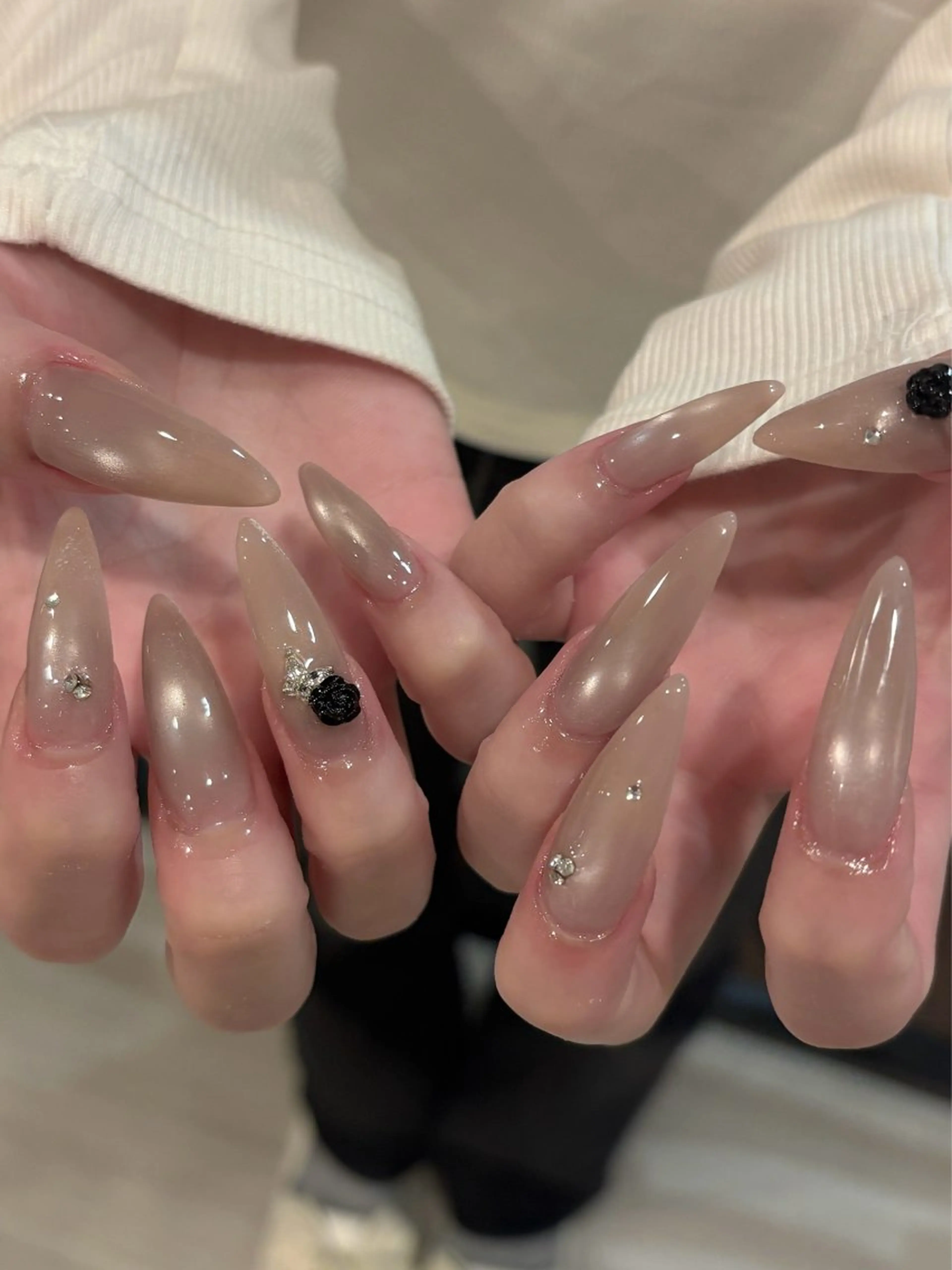 ネイル 名古屋ワンホンネイル 沙理亜のネイルデザイン