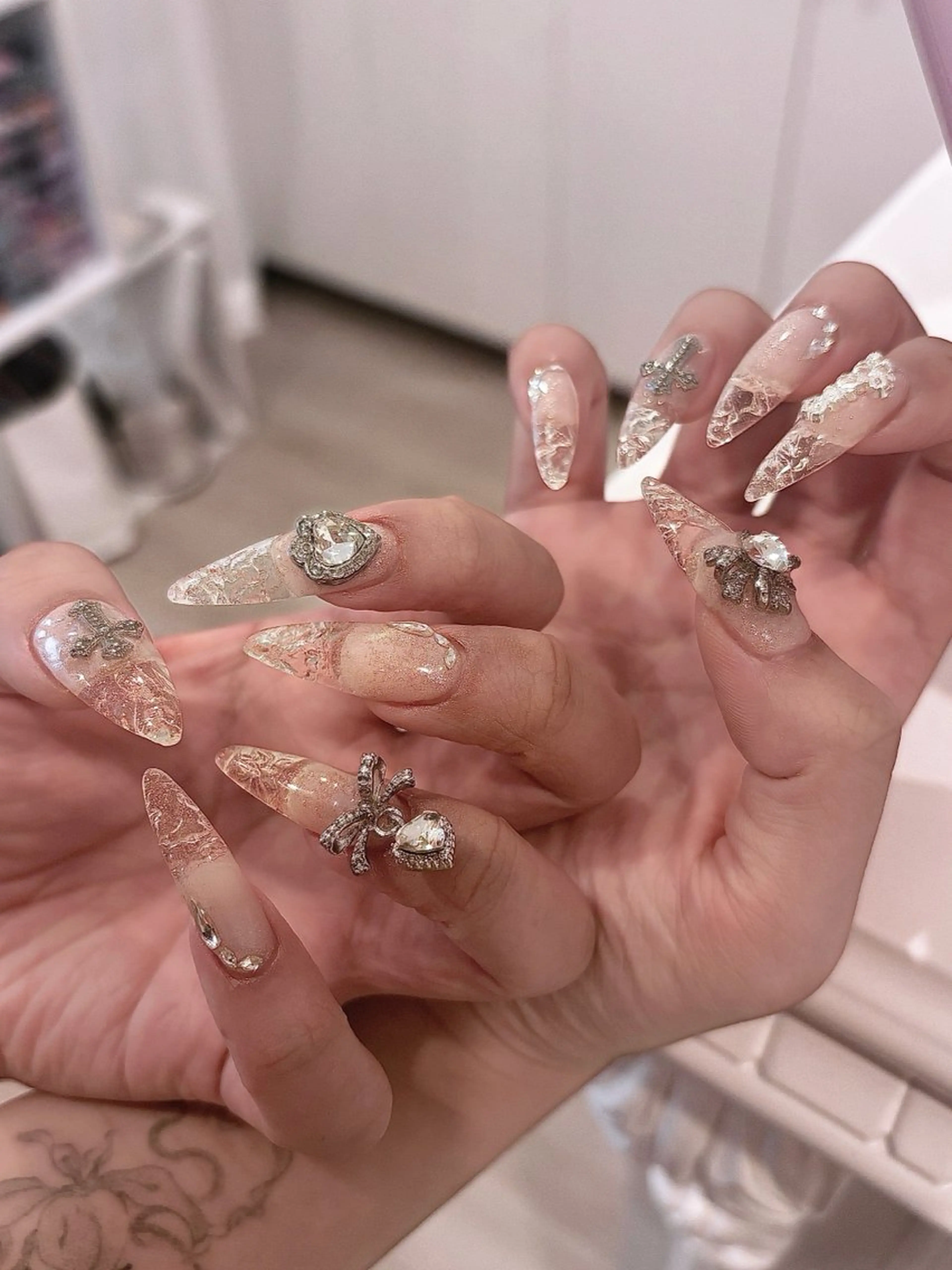 ネイル 名古屋ワンホンネイル 沙理亜のネイルデザイン