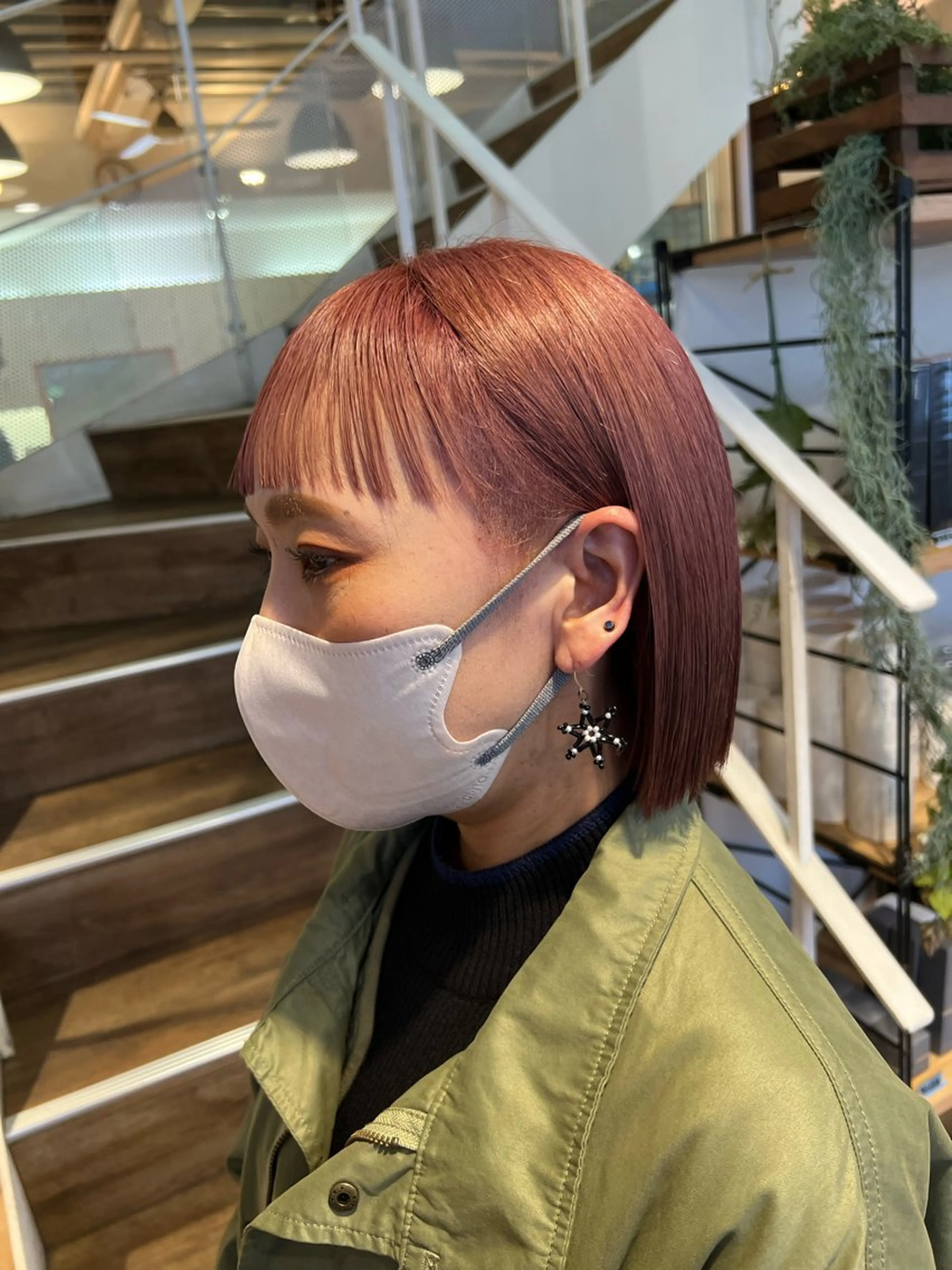 ミディアム ヘアカラー トリートメント インナーカラー♡ Nanakoのヘアスタイル