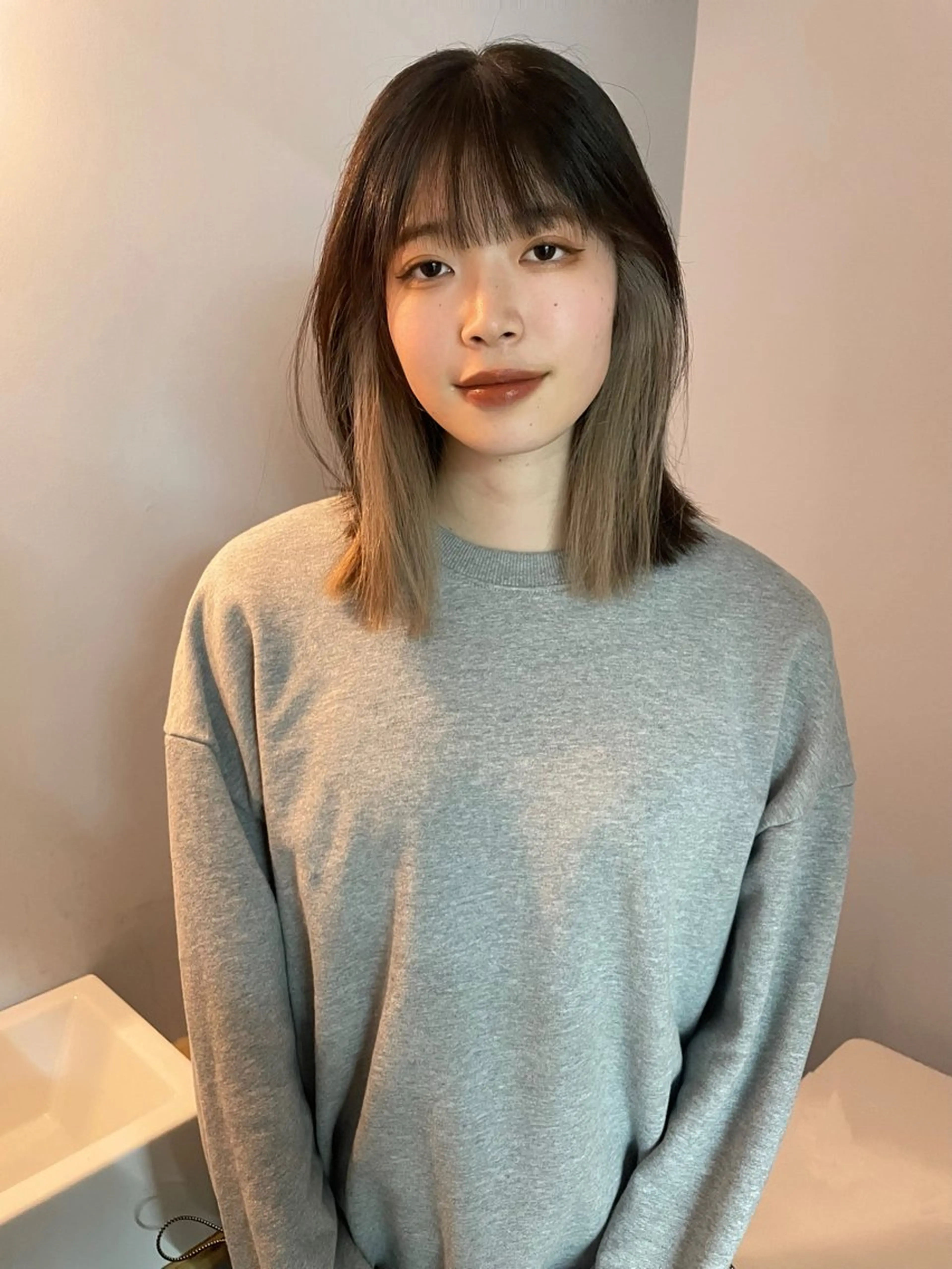 【雰囲気を変えたい方に🍯】部分ブリーチ＋カラー（インナーカラーやアンブレラカラーでイメージチェンジ✨）の写真