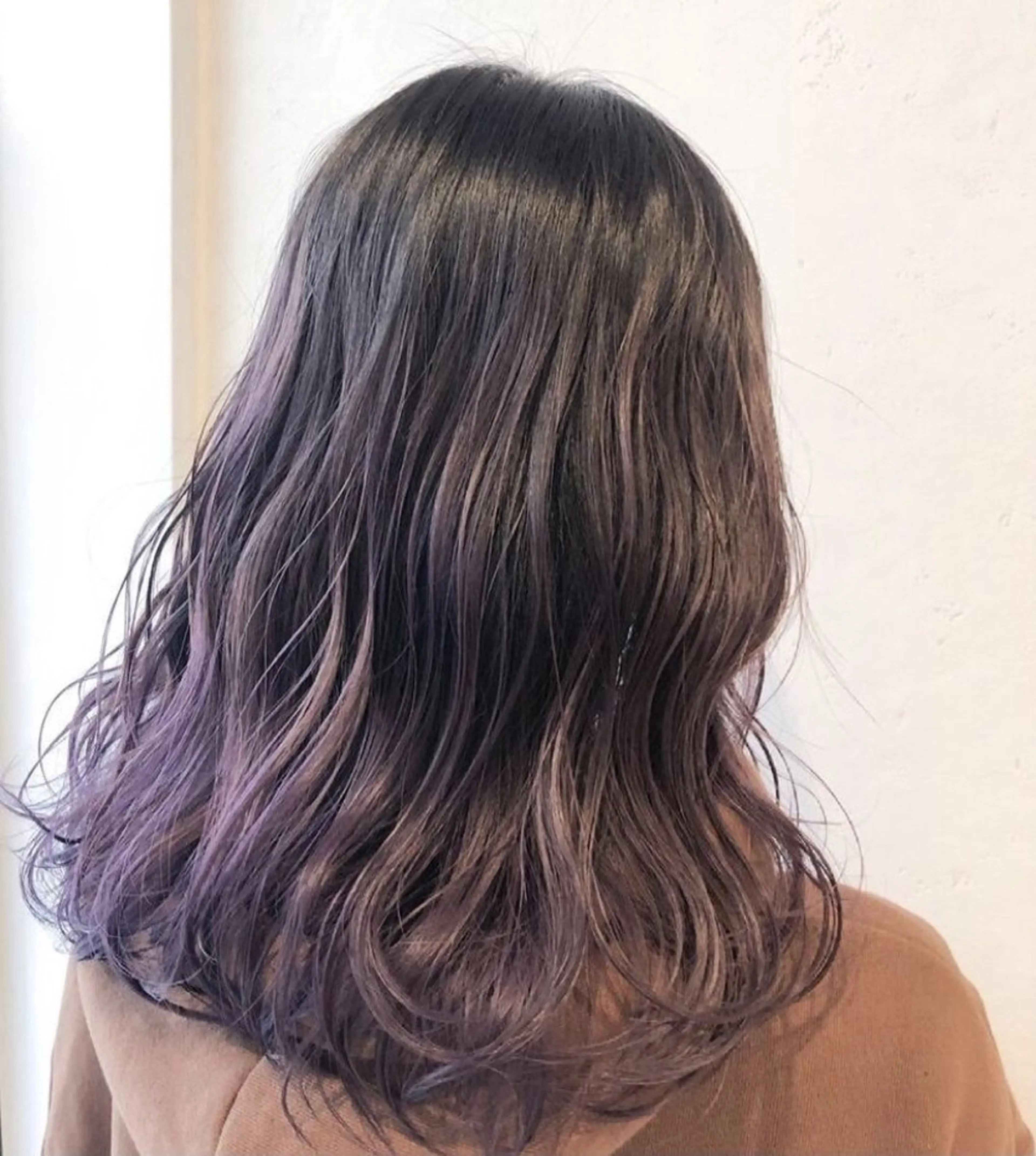 ミディアム カラー 透明感カラー ヘアカラー トリートメント 髪質改善/レイヤー 本田拓也のヘアスタイル