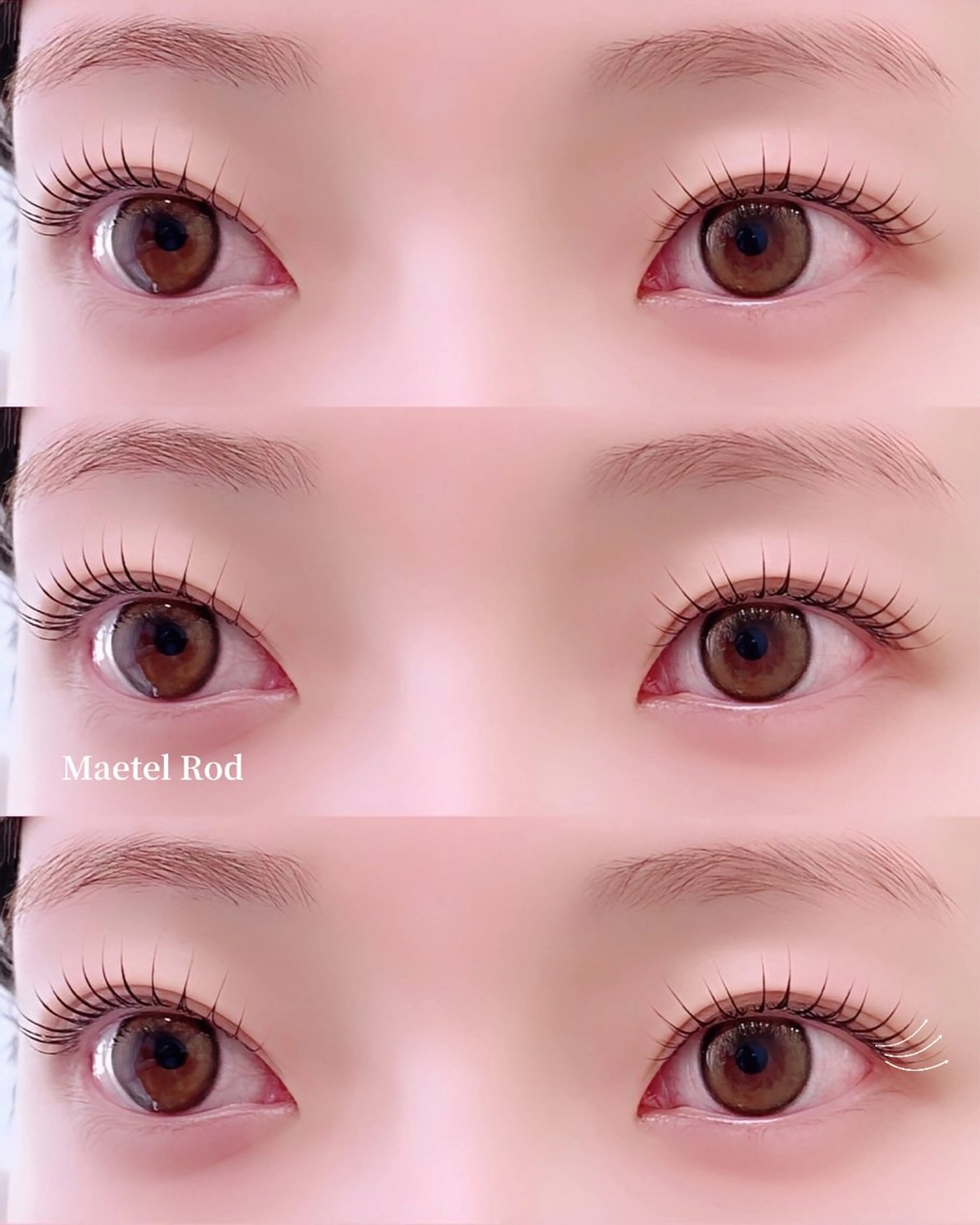 マツエク・マツパ 一重×まつ毛パーマ マツパ シマグチ 🌷 jolie名駅のマツエク・マツパデザイン